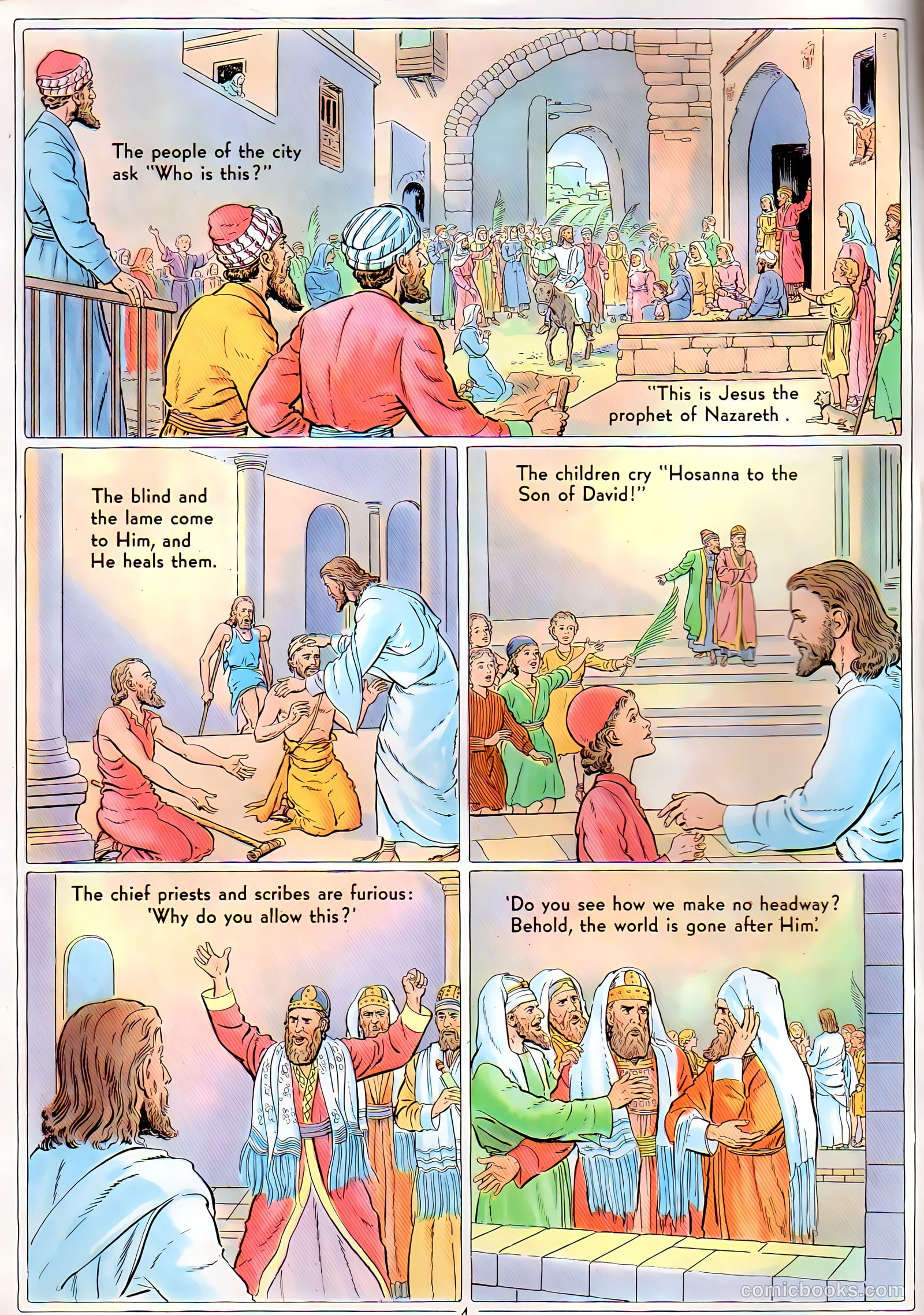 The Life of Christ Visualized #3 (1943) — page 4 of 49