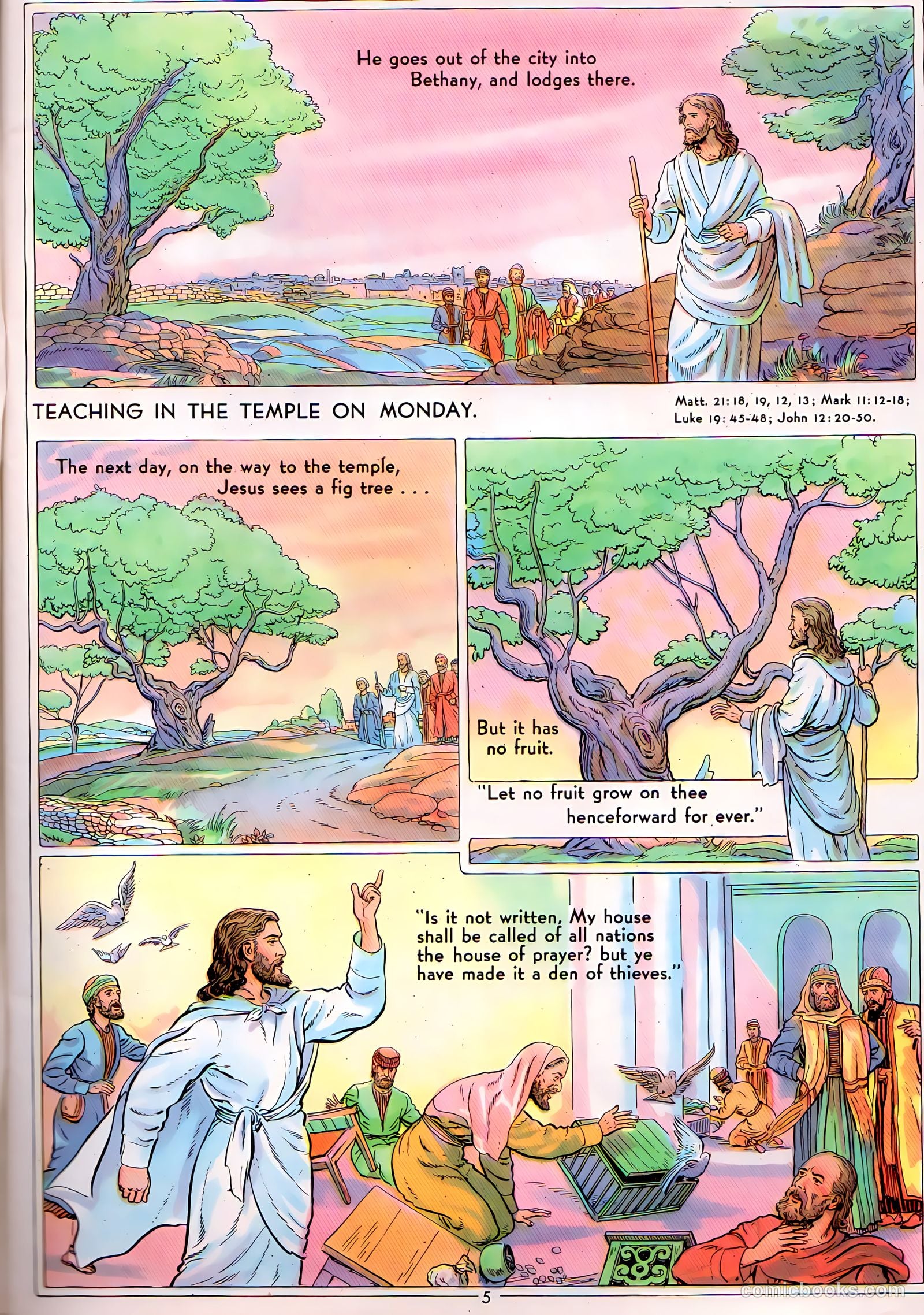 The Life of Christ Visualized #3 (1943) — page 5 of 49