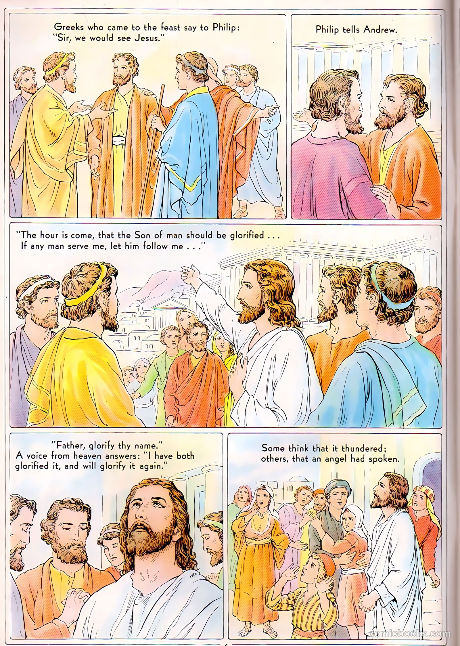 The Life of Christ Visualized #3 (1943) — page 6 of 49