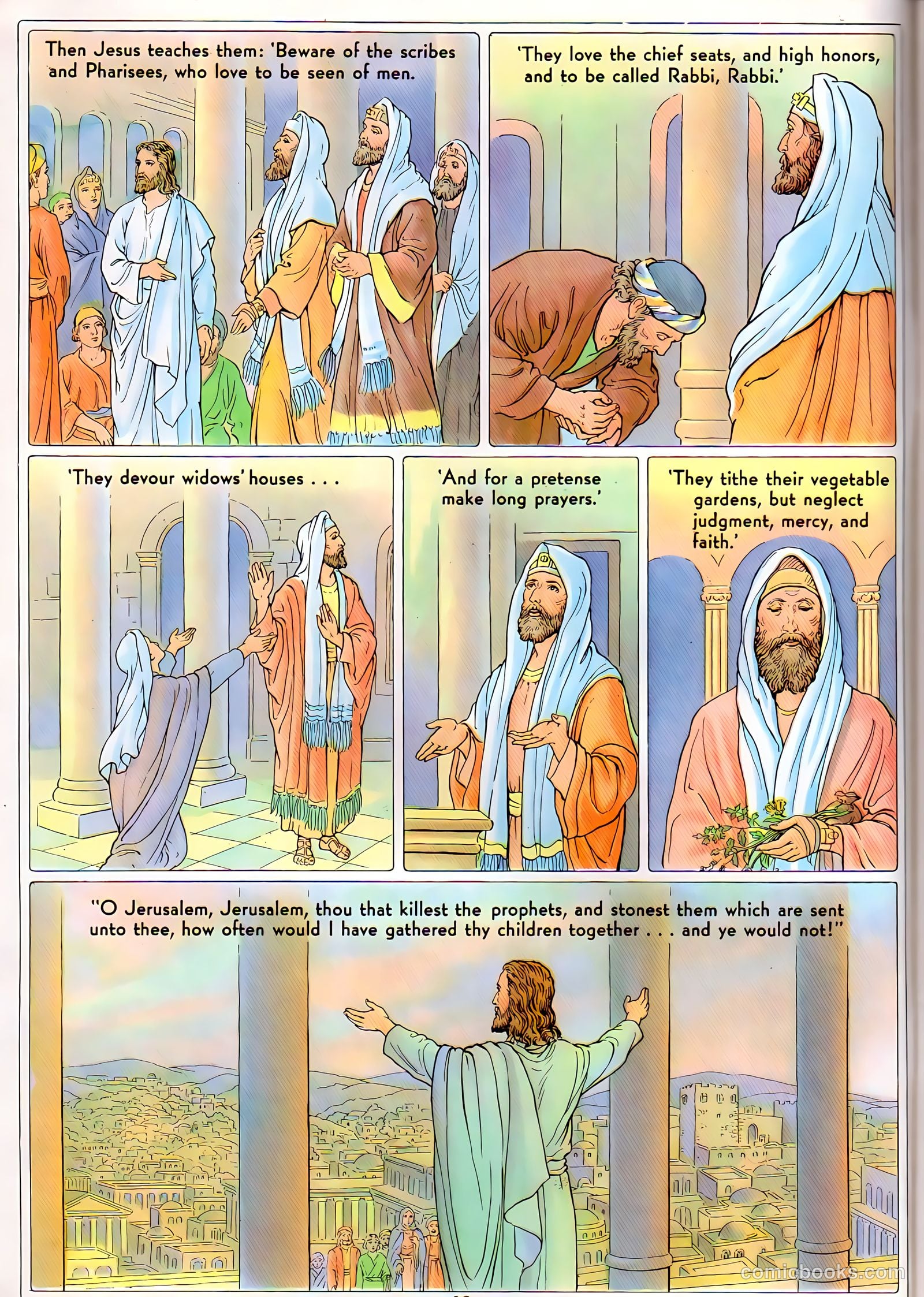 The Life of Christ Visualized #3 (1943) — page 10 of 49
