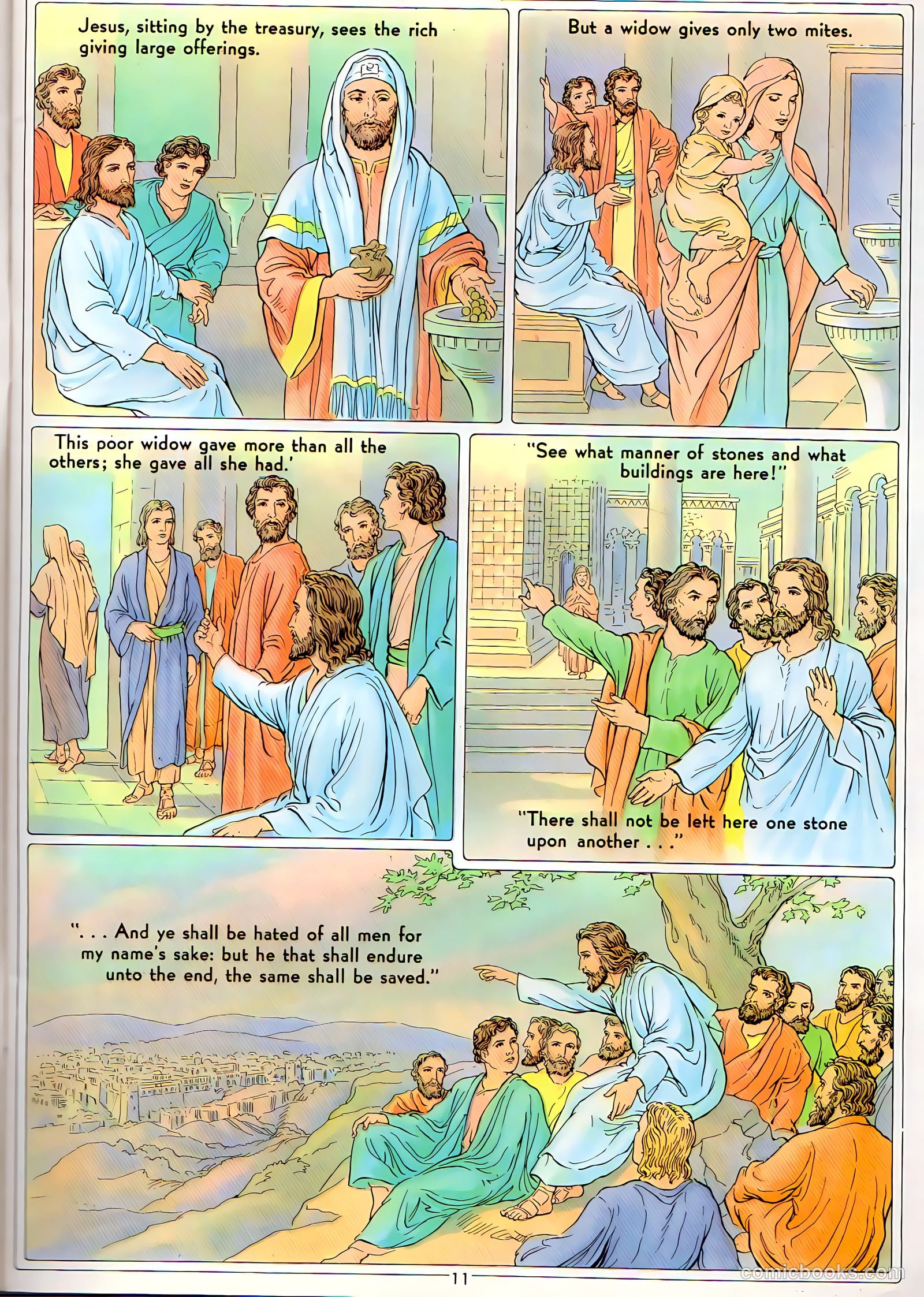 The Life of Christ Visualized #3 (1943) — page 11 of 49