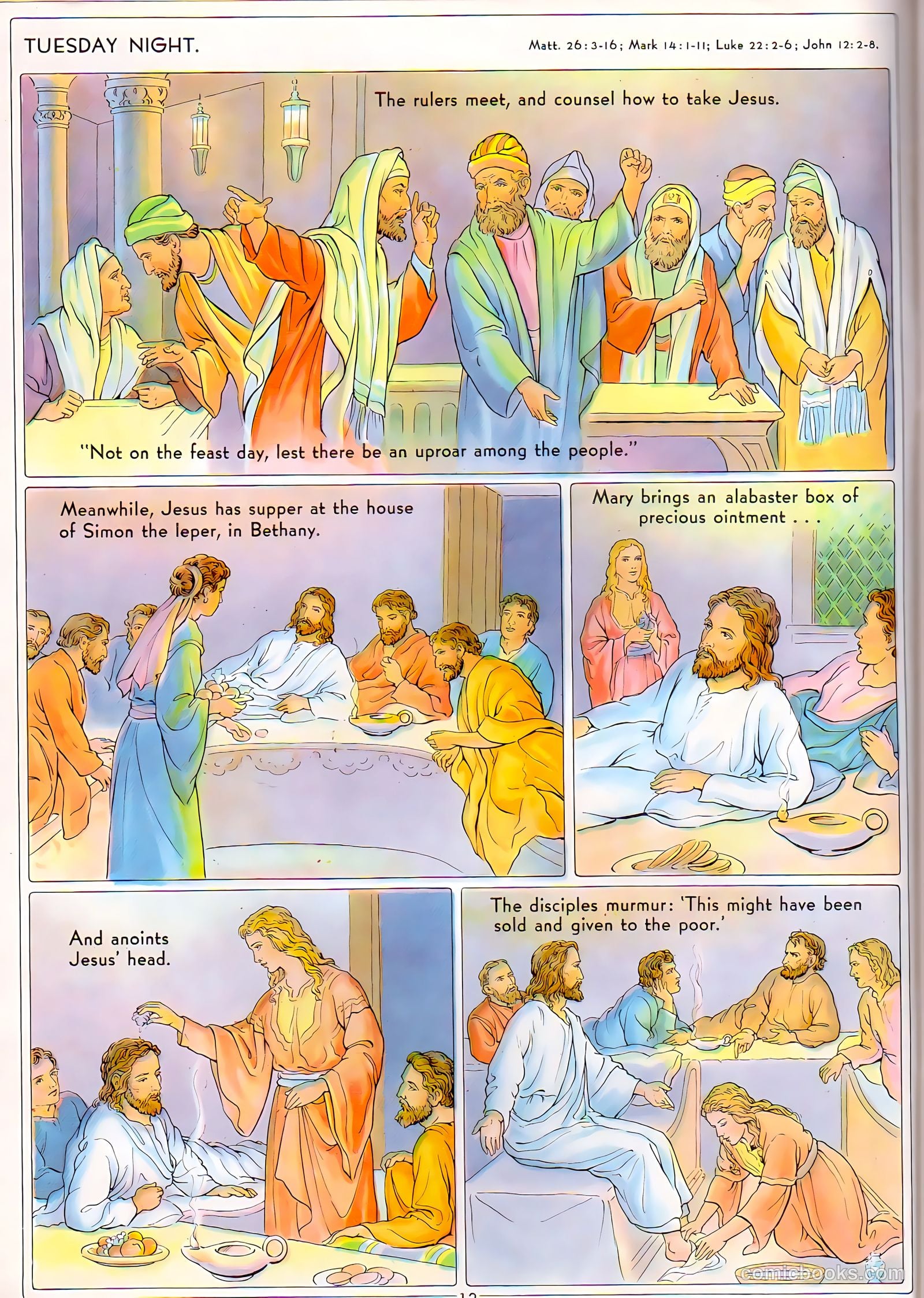 The Life of Christ Visualized #3 (1943) — page 12 of 49