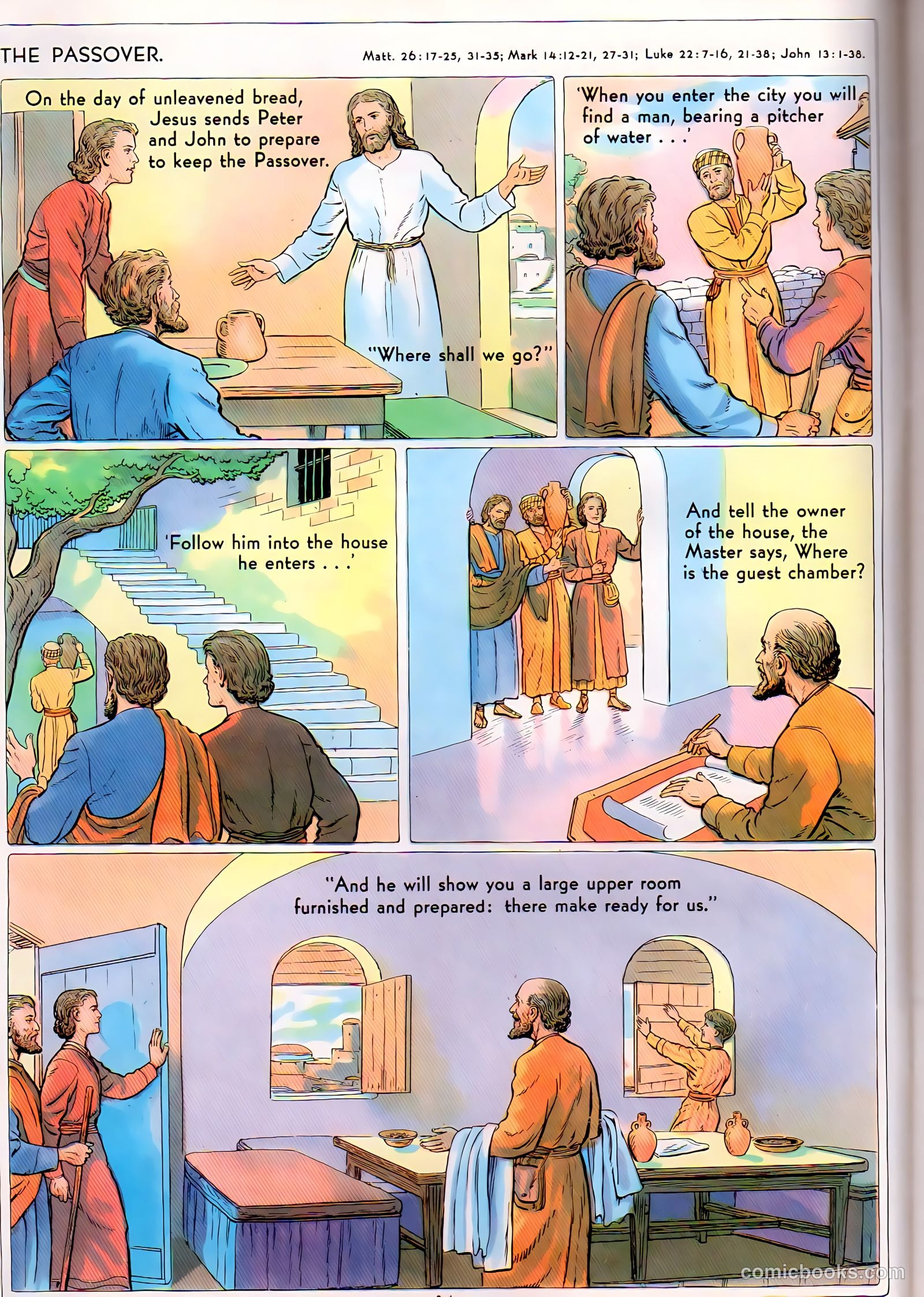 The Life of Christ Visualized #3 (1943) — page 14 of 49
