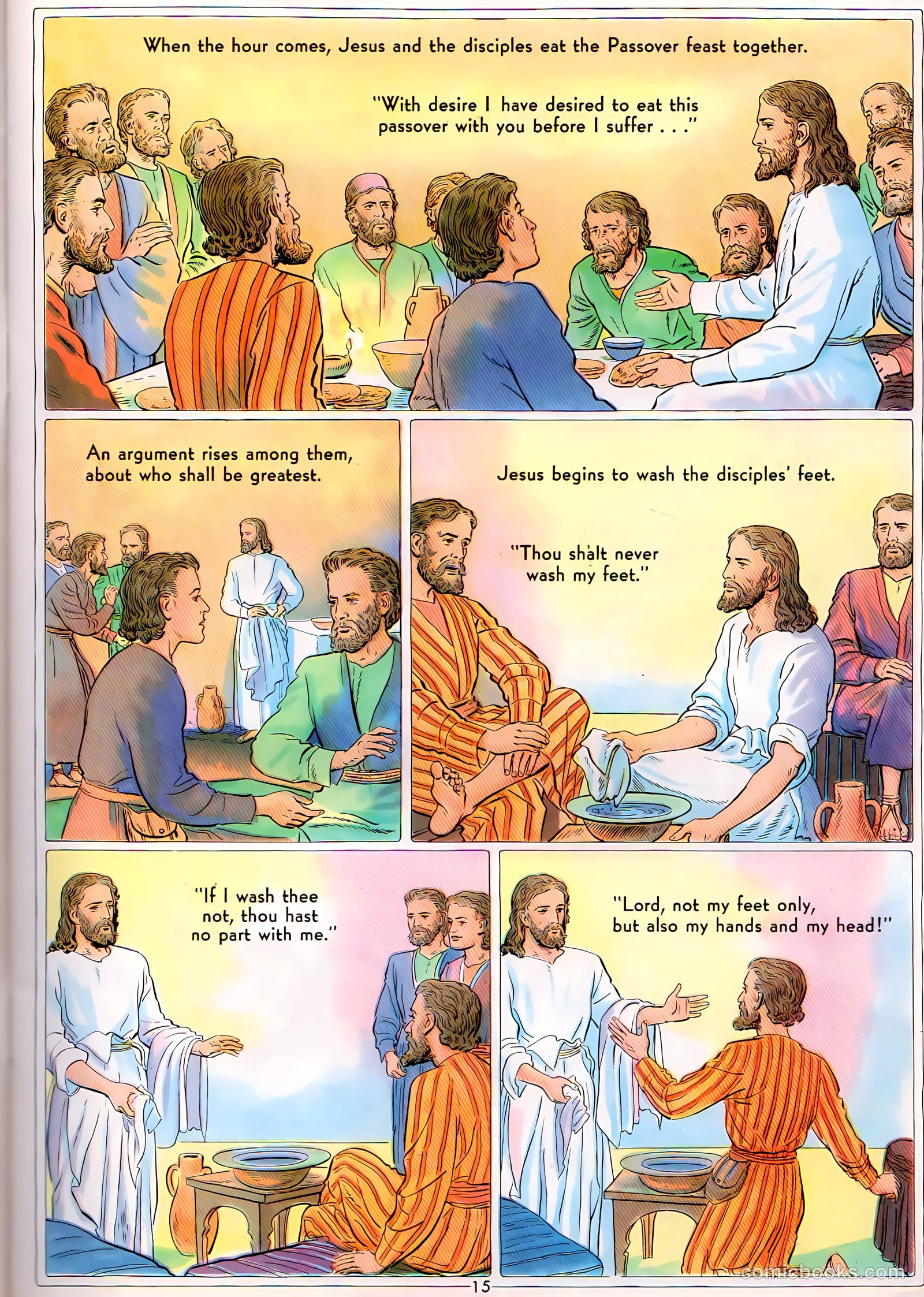 The Life of Christ Visualized #3 (1943) — page 15 of 49