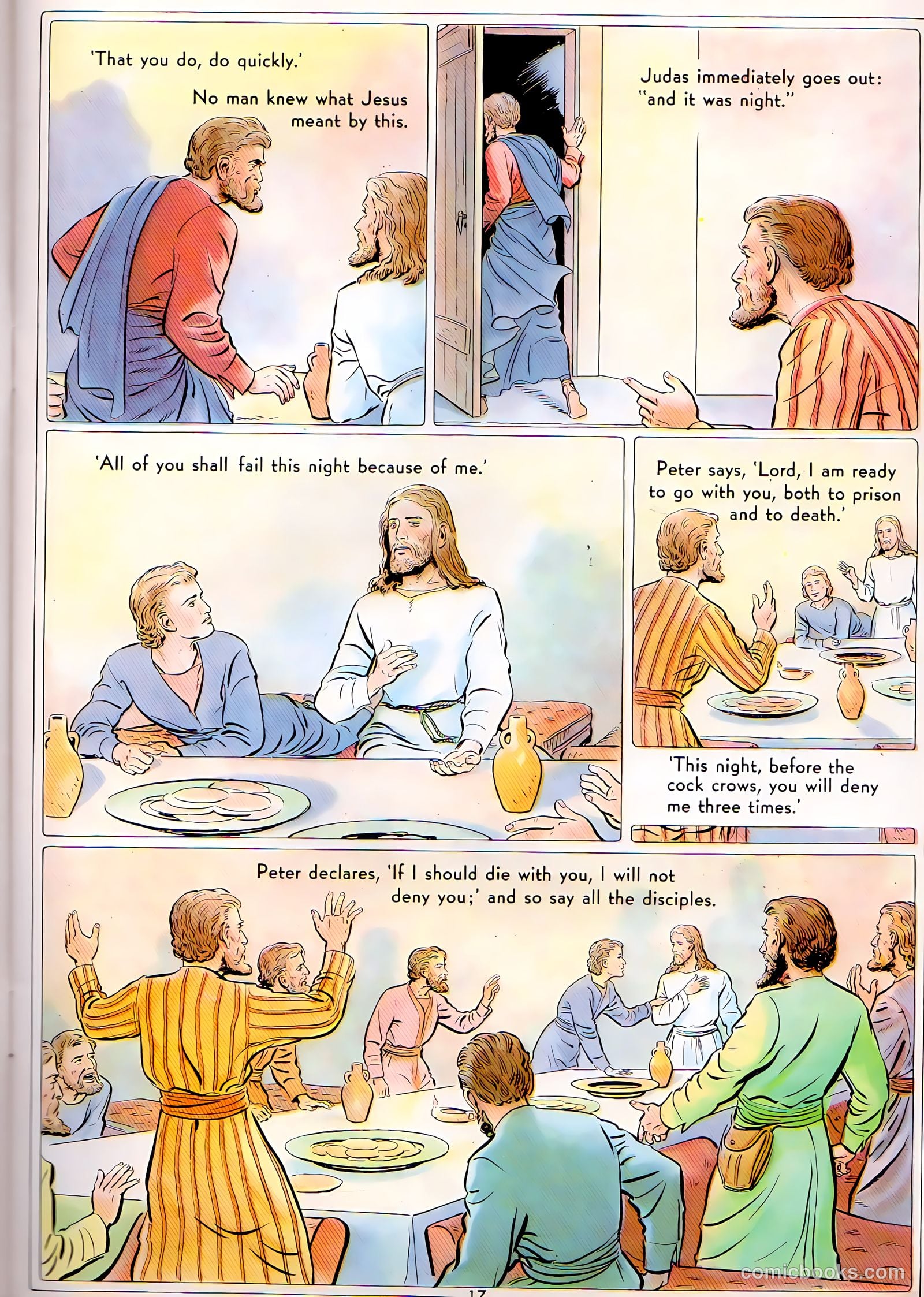 The Life of Christ Visualized #3 (1943) — page 17 of 49