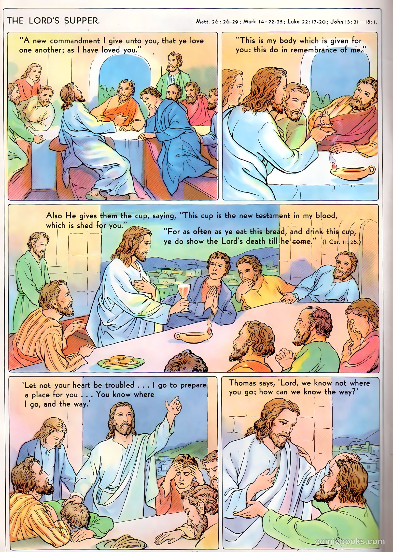 The Life of Christ Visualized #3 (1943) — page 18 of 49