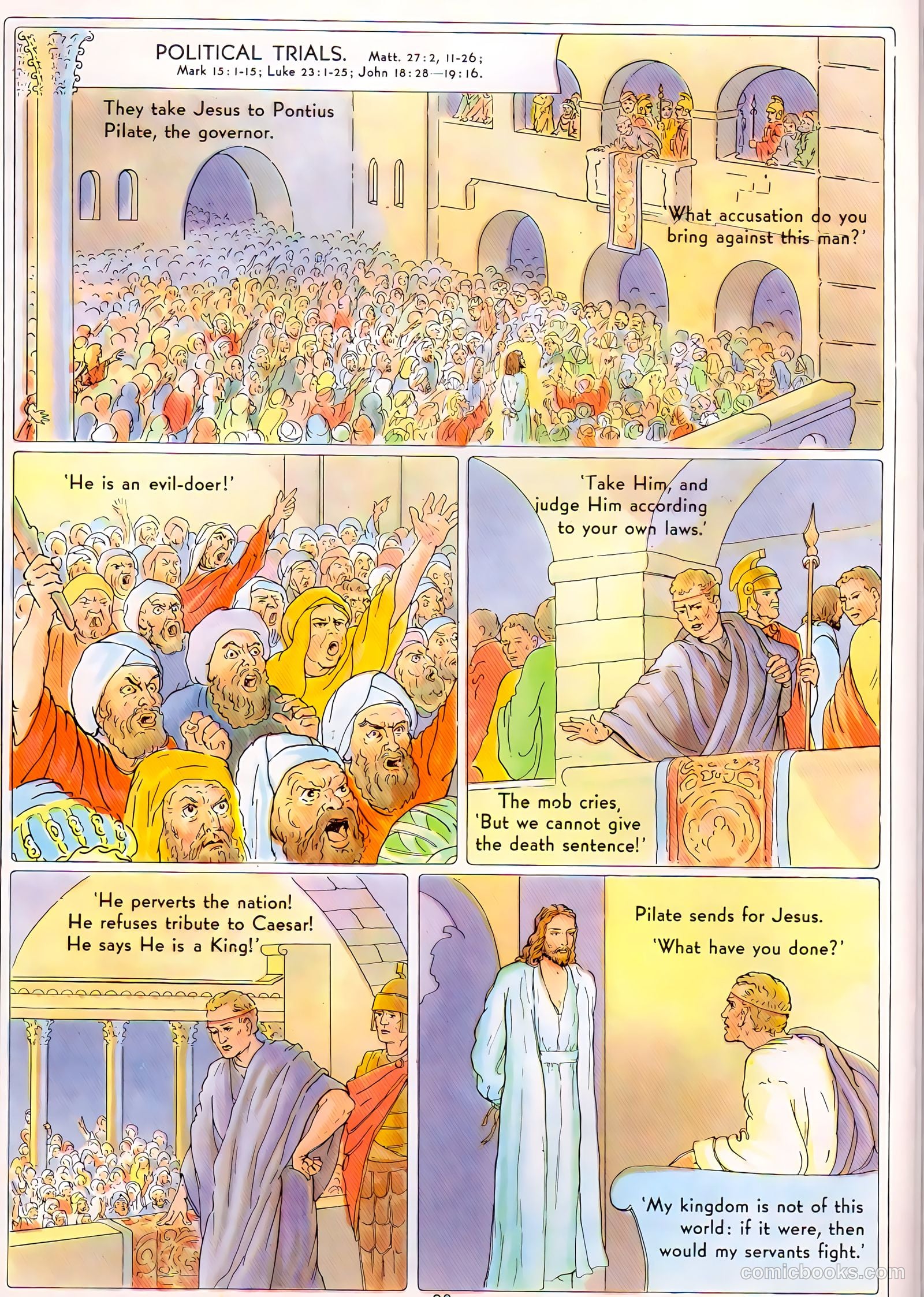 The Life of Christ Visualized #3 (1943) — page 28 of 49