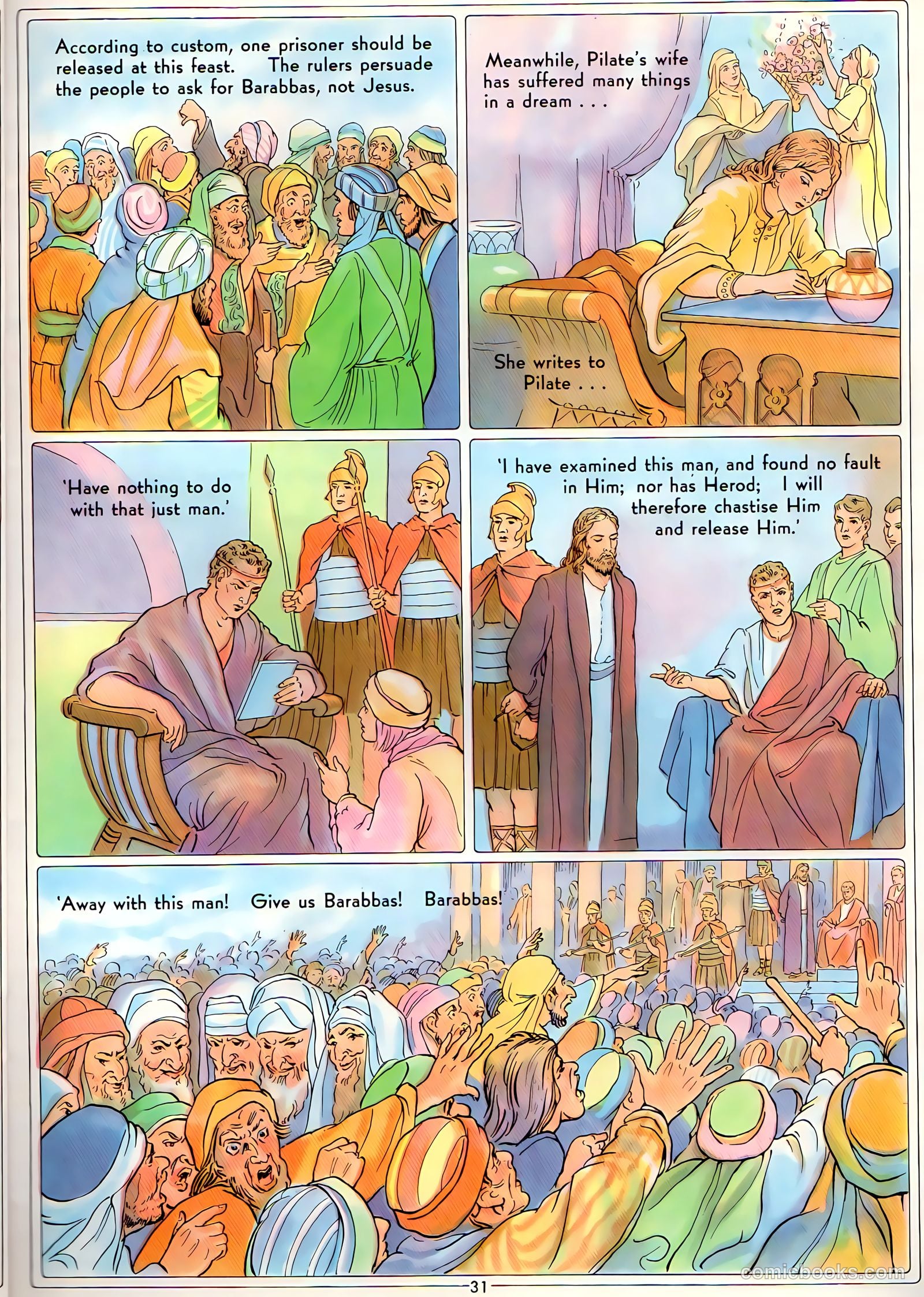 The Life of Christ Visualized #3 (1943) — page 31 of 49