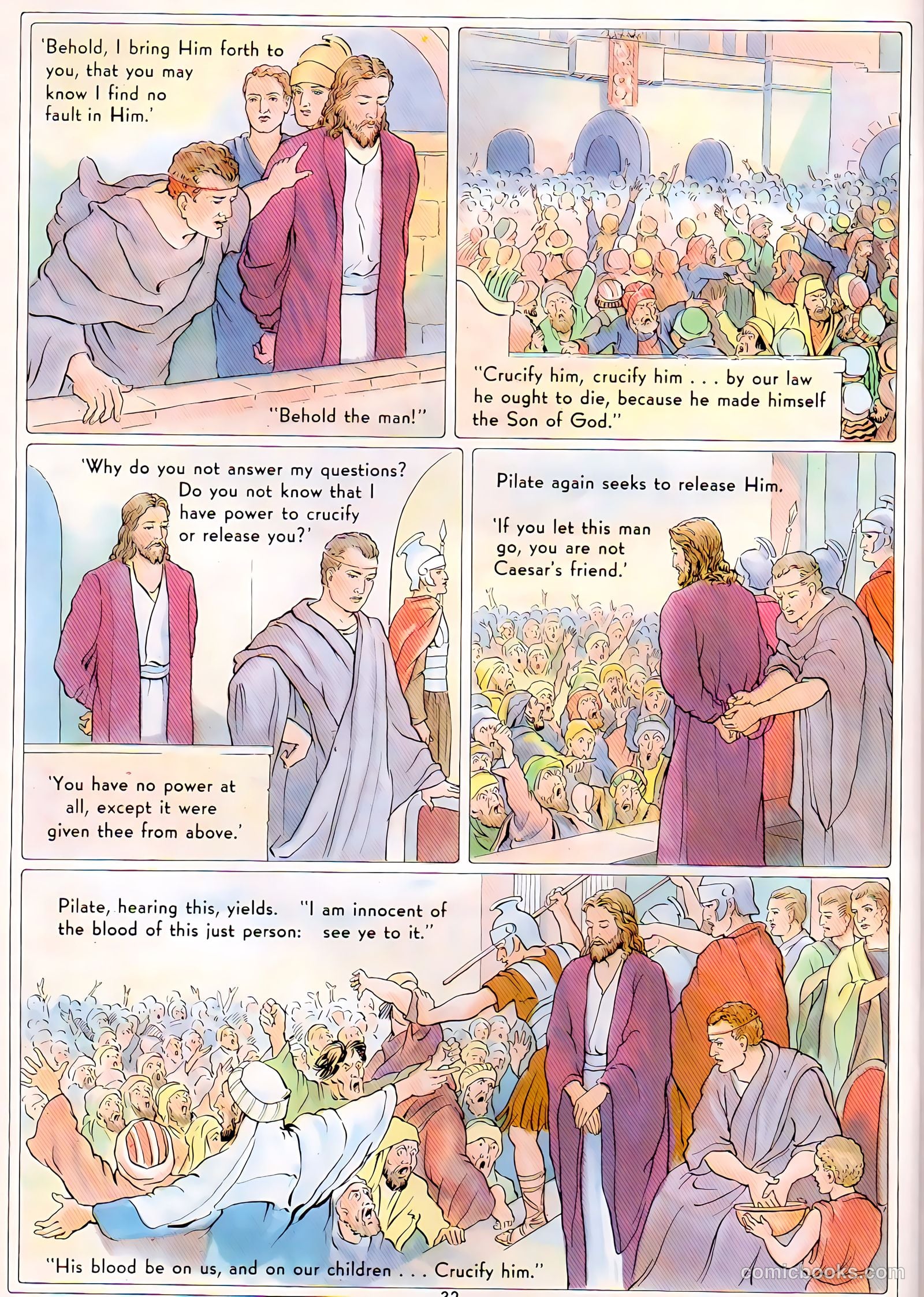 The Life of Christ Visualized #3 (1943) — page 32 of 49