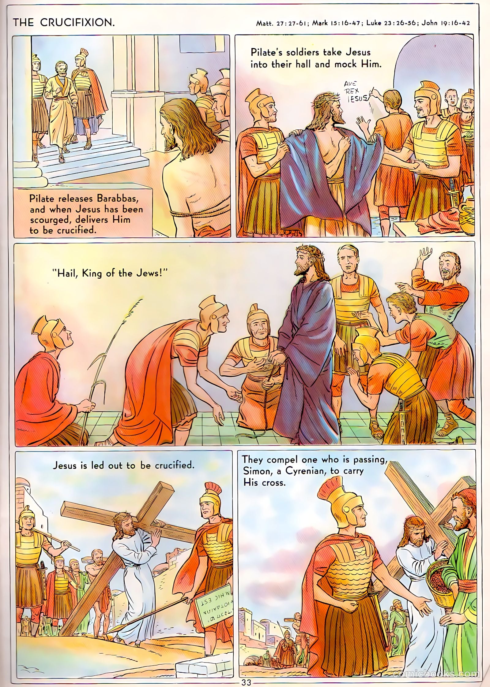 The Life of Christ Visualized #3 (1943) — page 33 of 49
