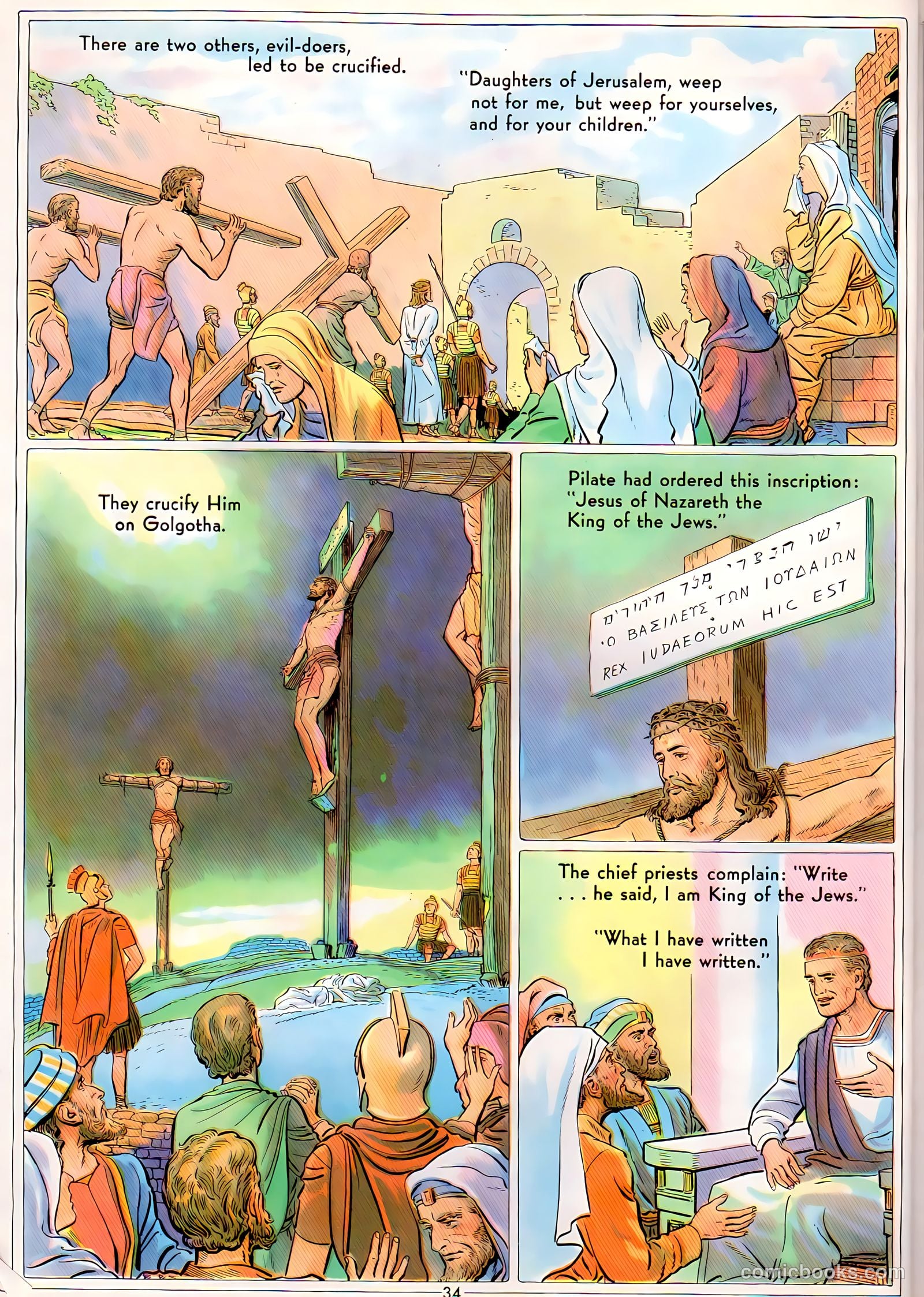 The Life of Christ Visualized #3 (1943) — page 34 of 49