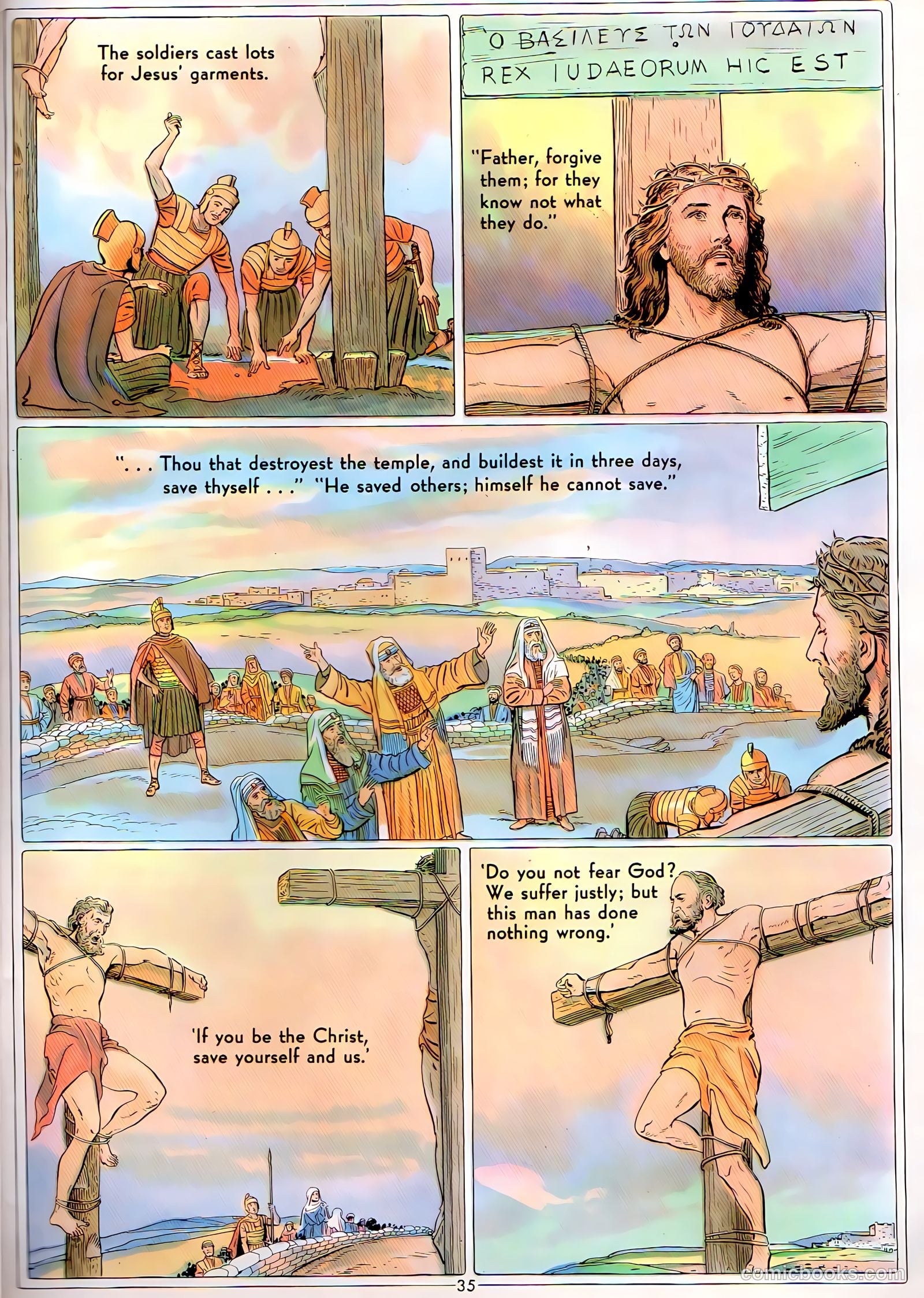 The Life of Christ Visualized #3 (1943) — page 35 of 49