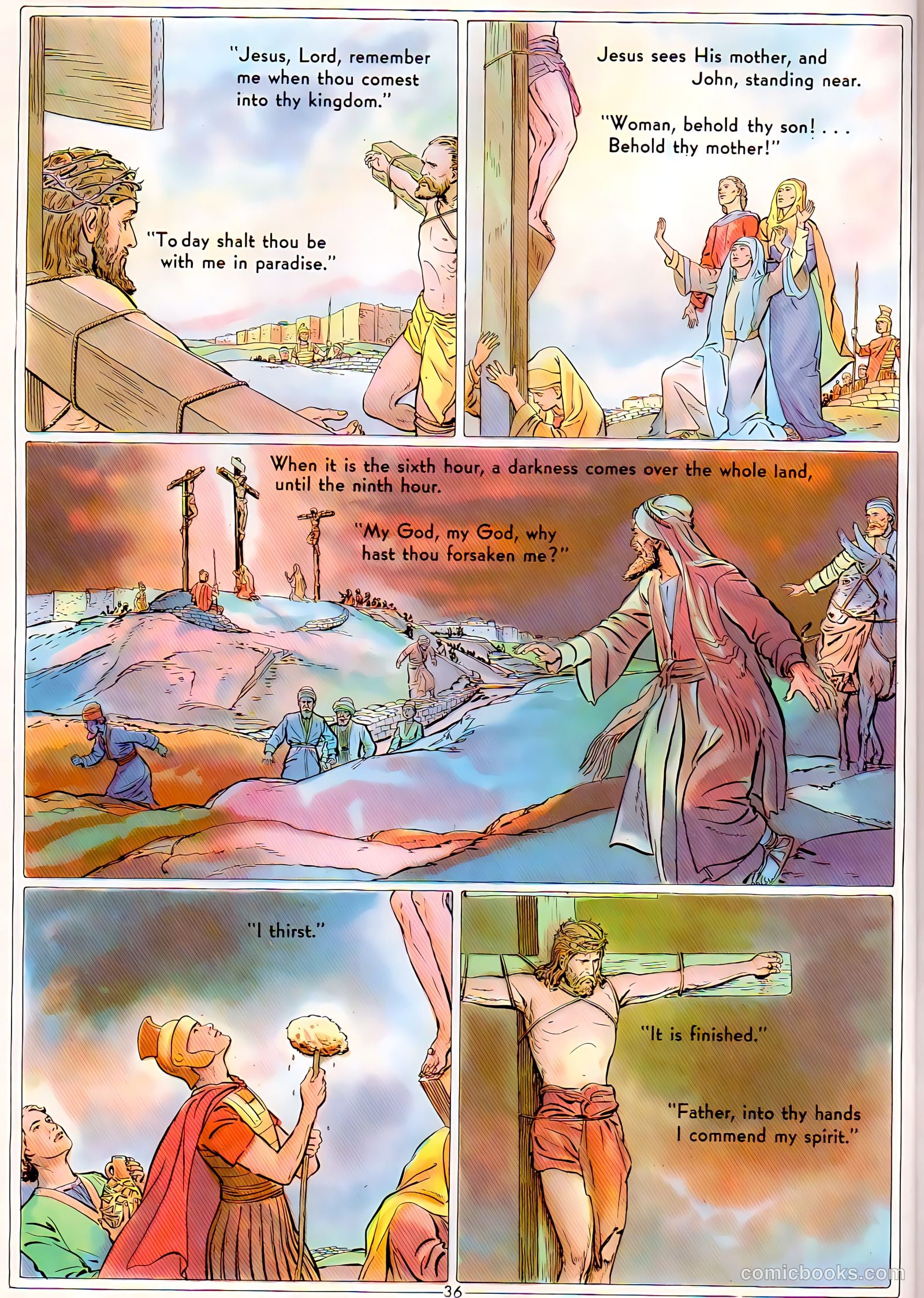 The Life of Christ Visualized #3 (1943) — page 36 of 49