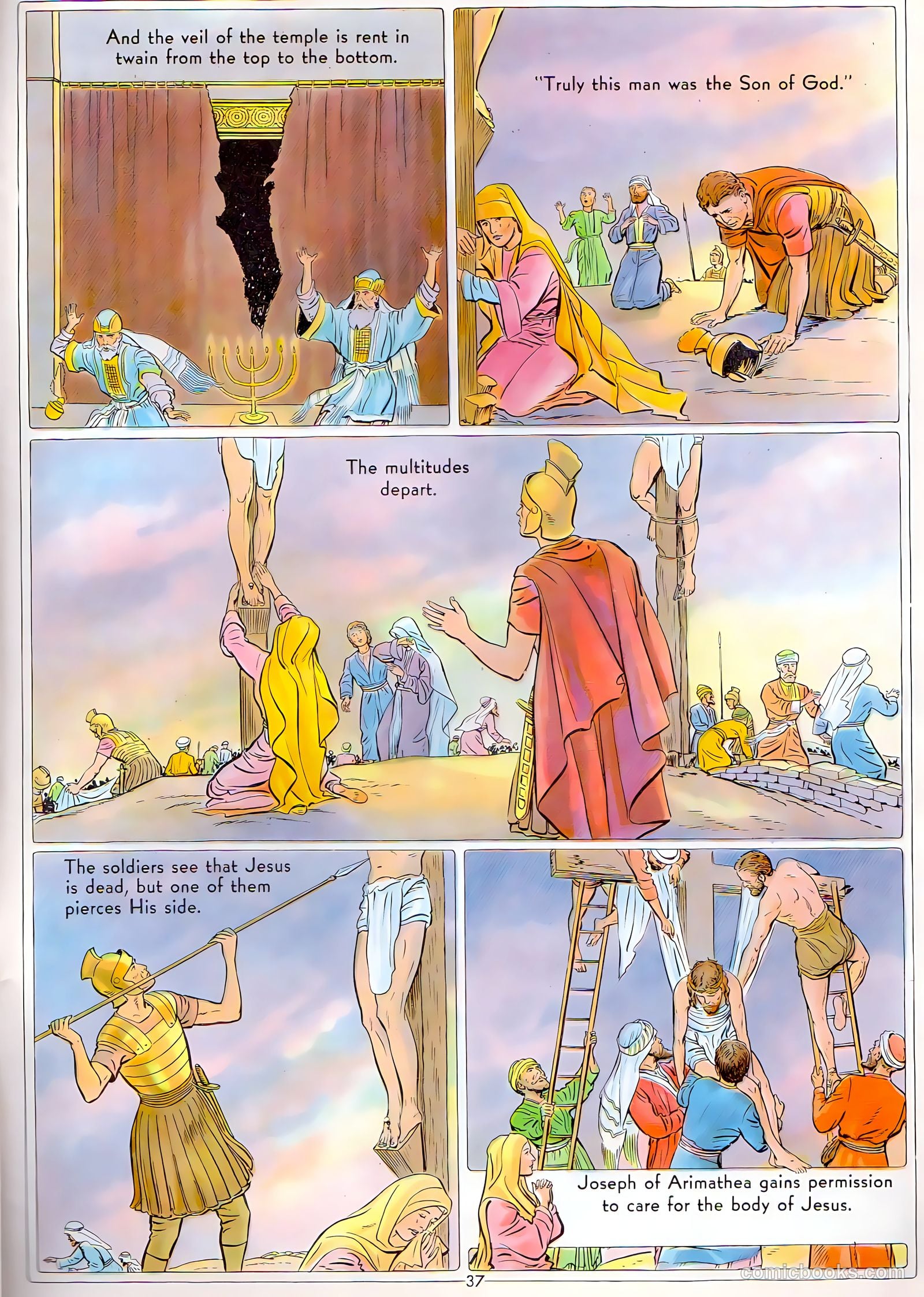 The Life of Christ Visualized #3 (1943) — page 37 of 49