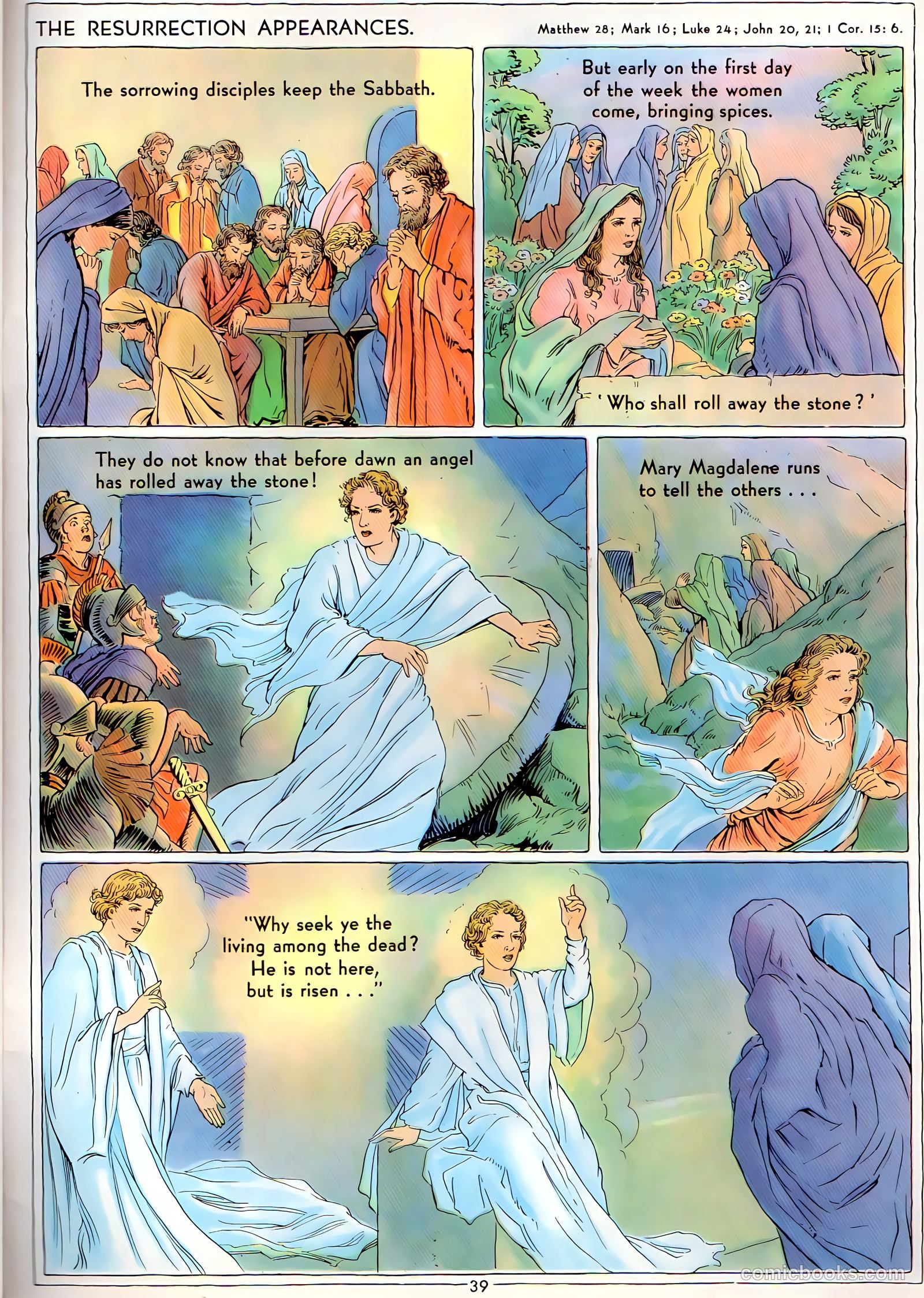 The Life of Christ Visualized #3 (1943) — page 39 of 49