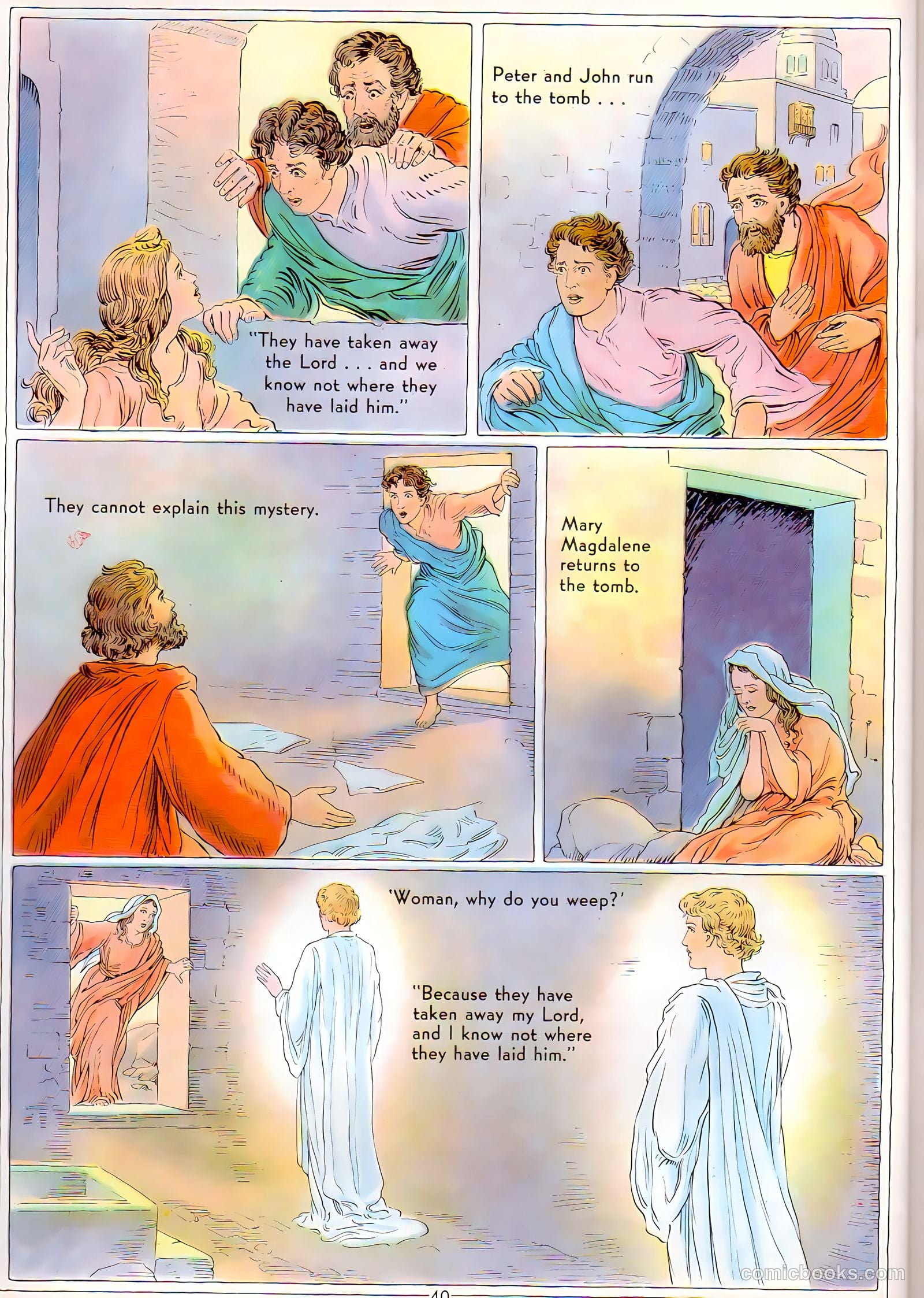 The Life of Christ Visualized #3 (1943) — page 40 of 49