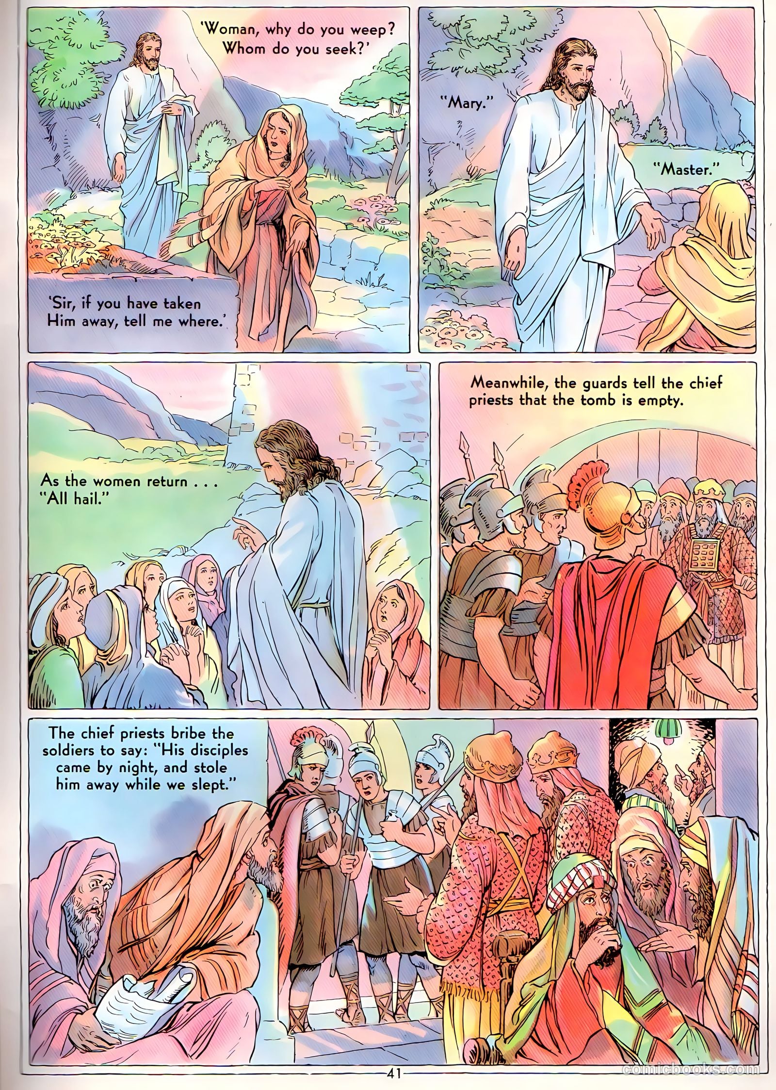 The Life of Christ Visualized #3 (1943) — page 41 of 49