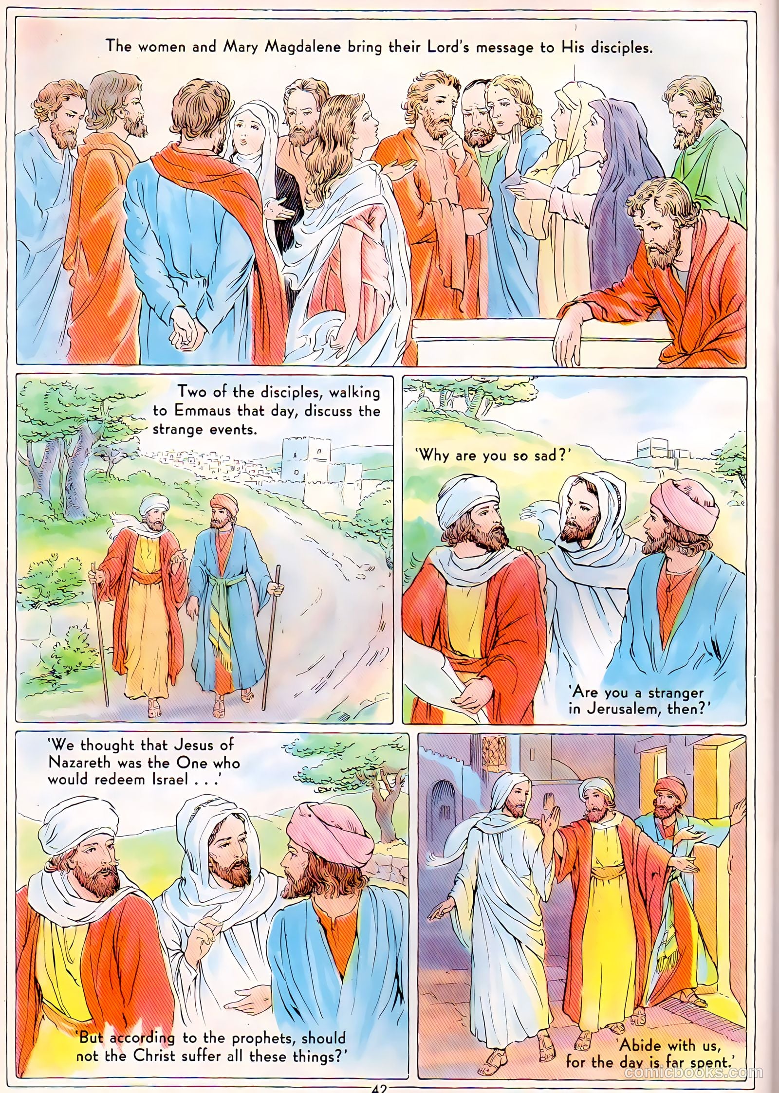 The Life of Christ Visualized #3 (1943) — page 42 of 49