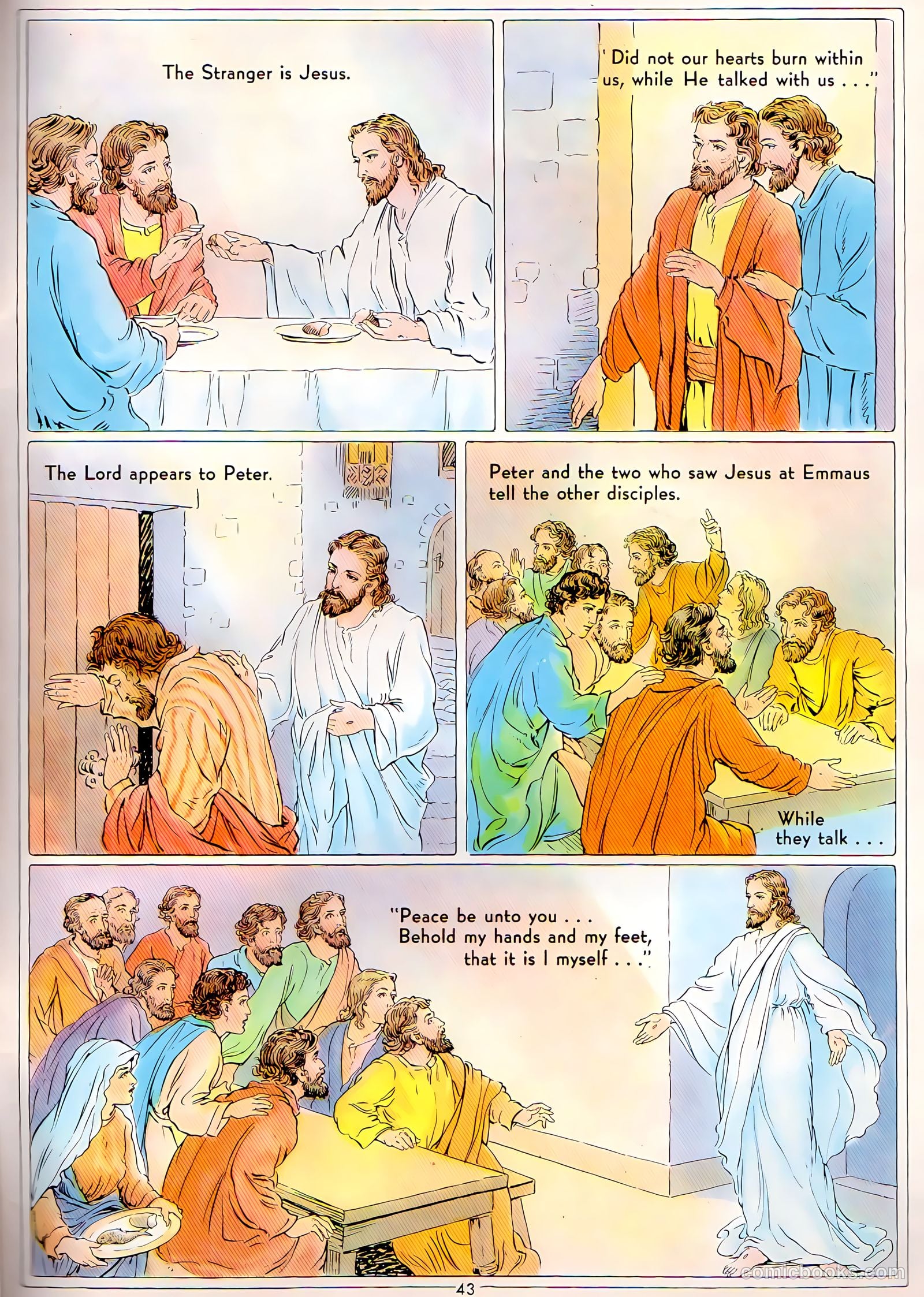 The Life of Christ Visualized #3 (1943) — page 43 of 49