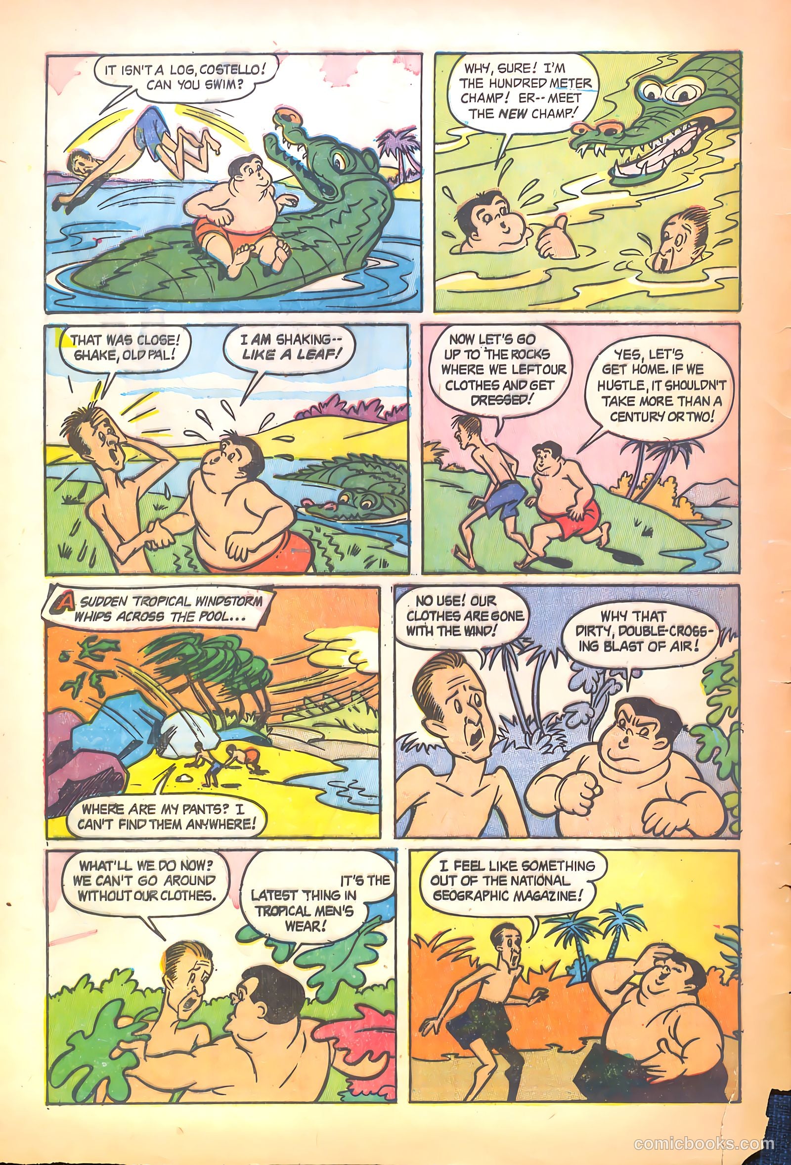 Abbott and Costello Comics #37 (1956) — page 4 of 36