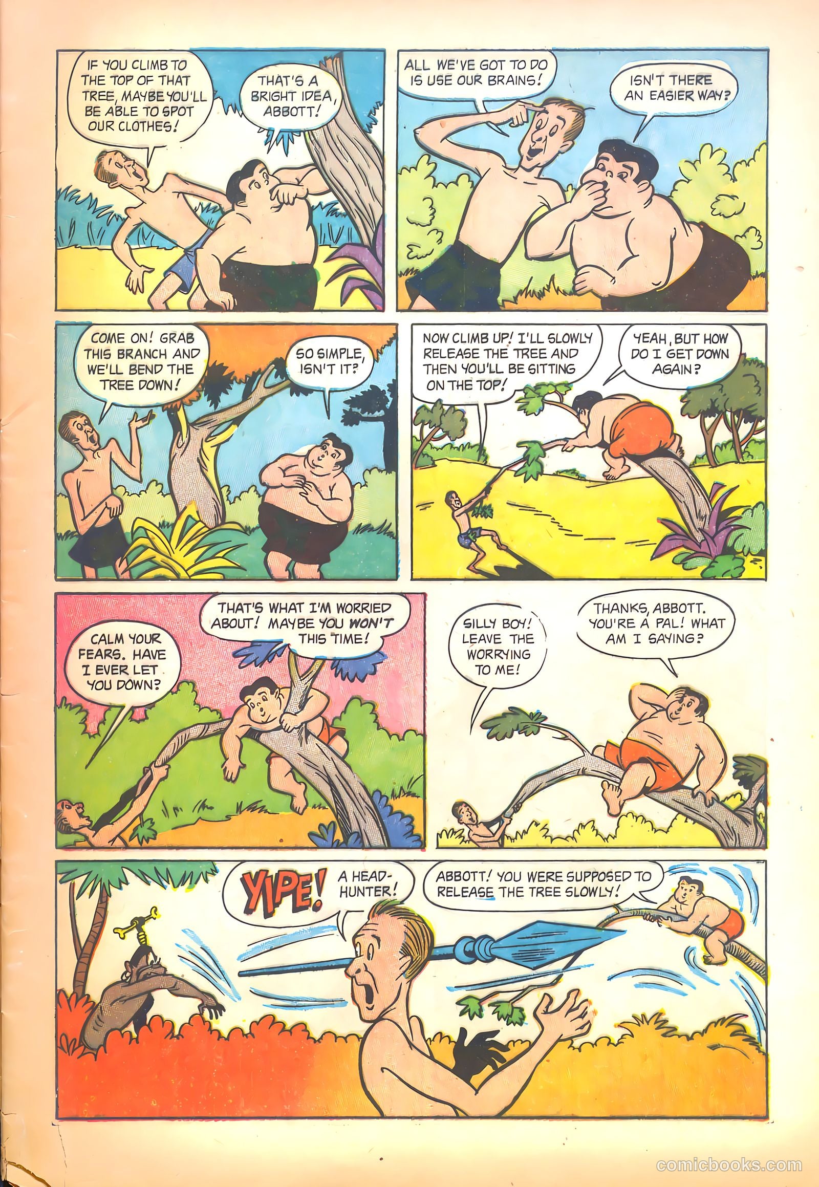Abbott and Costello Comics #37 (1956) — page 5 of 36