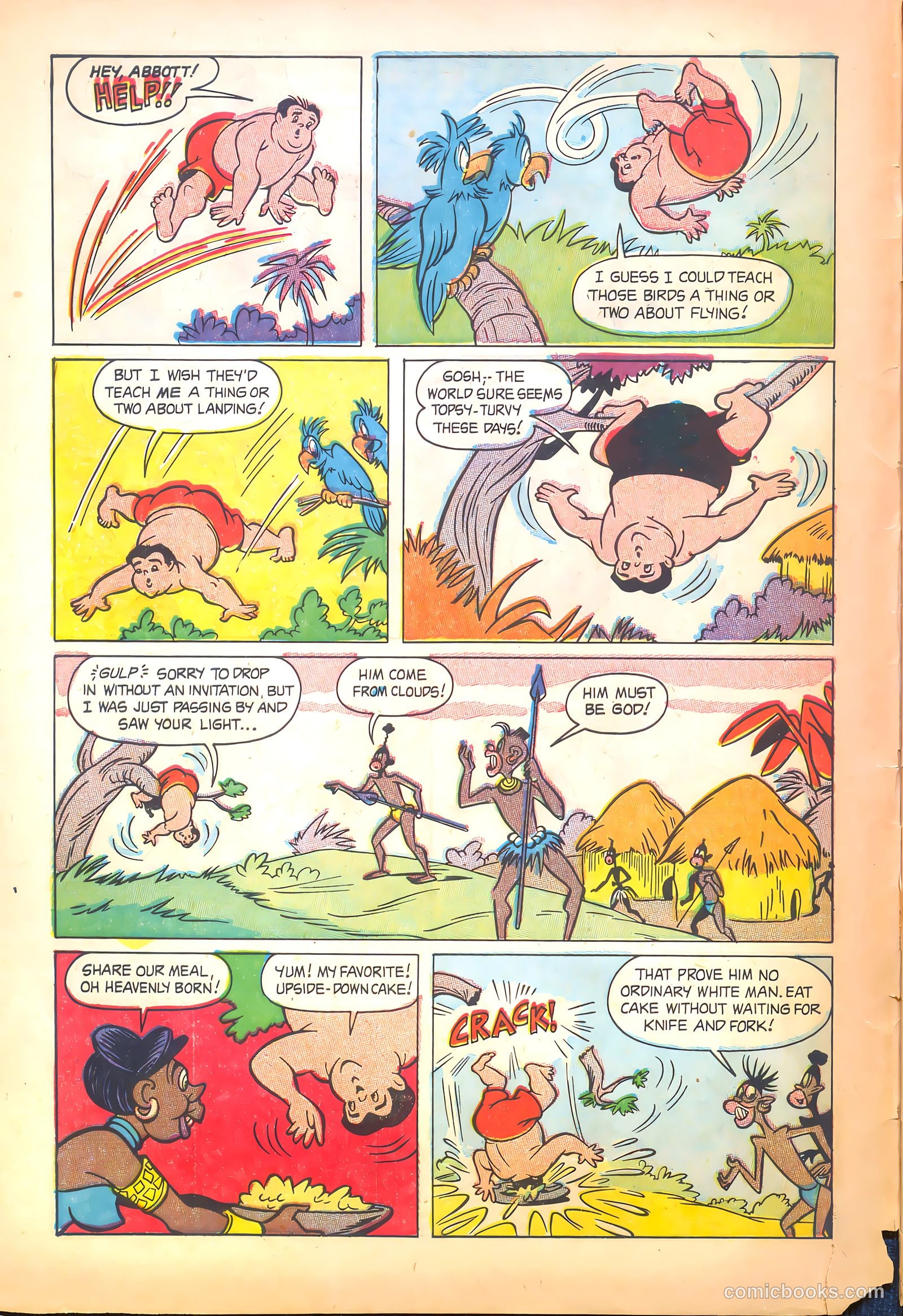 Abbott and Costello Comics #37 (1956) — page 6 of 36