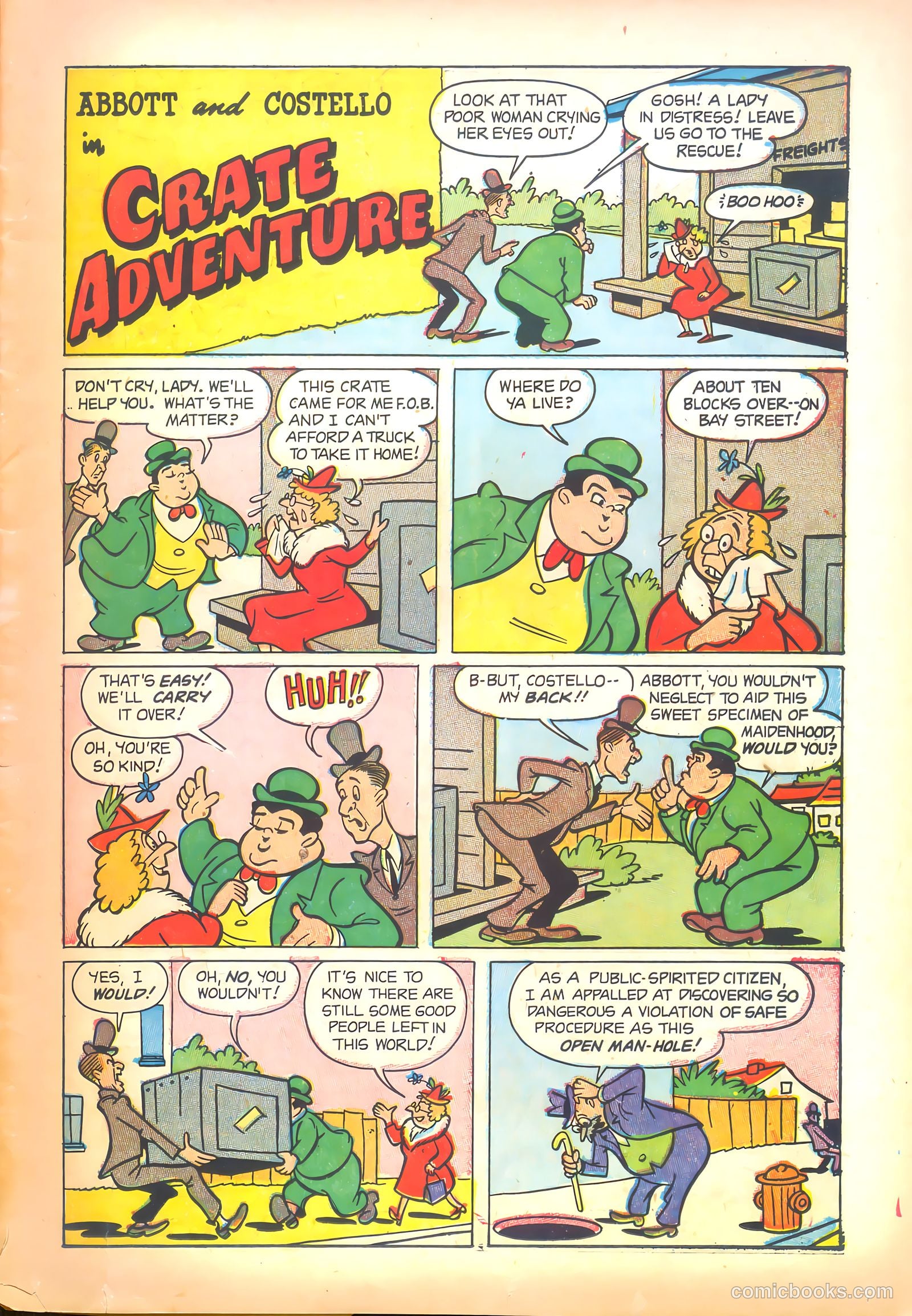 Abbott and Costello Comics #37 (1956) — page 11 of 36