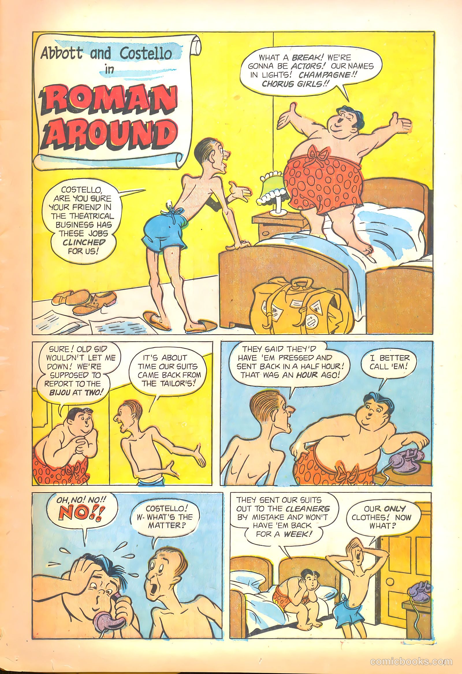 Abbott and Costello Comics #37 (1956) — page 13 of 36