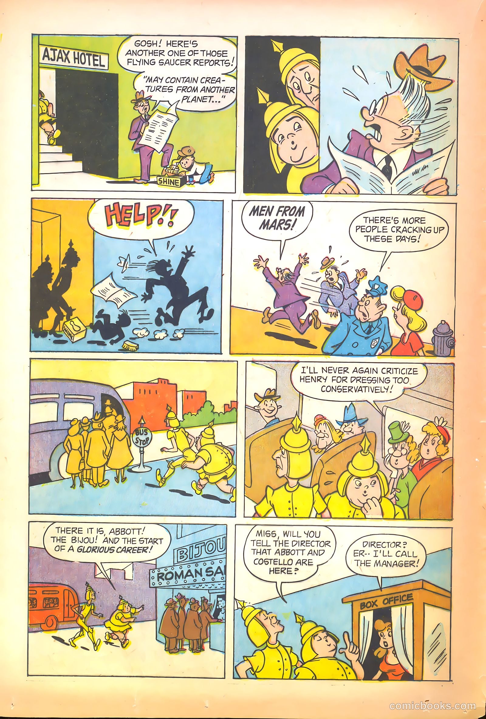Abbott and Costello Comics #37 (1956) — page 16 of 36