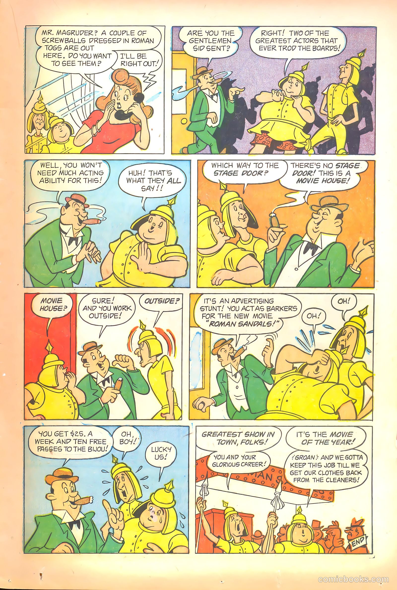 Abbott and Costello Comics #37 (1956) — page 17 of 36