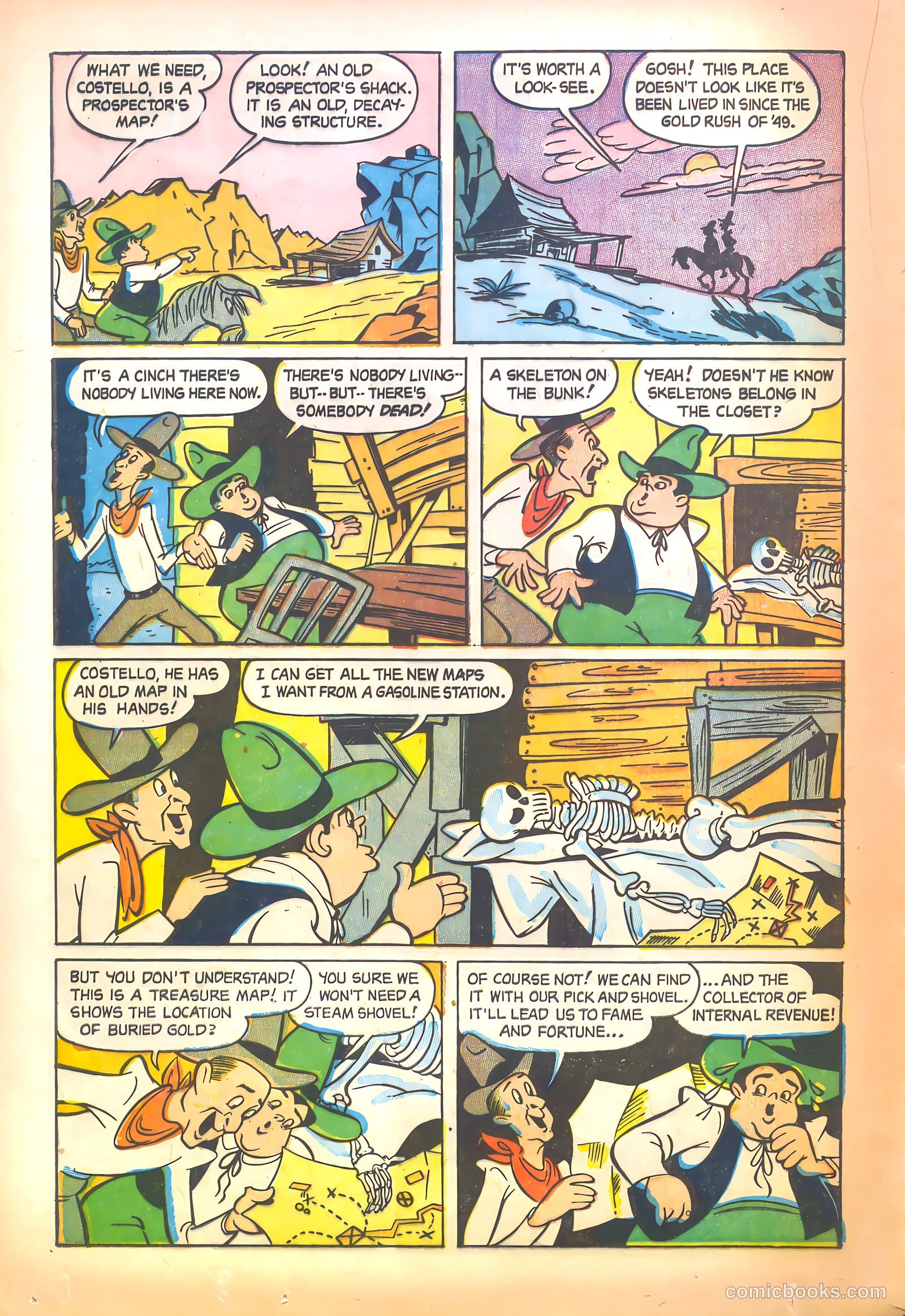 Abbott and Costello Comics #37 (1956) — page 20 of 36