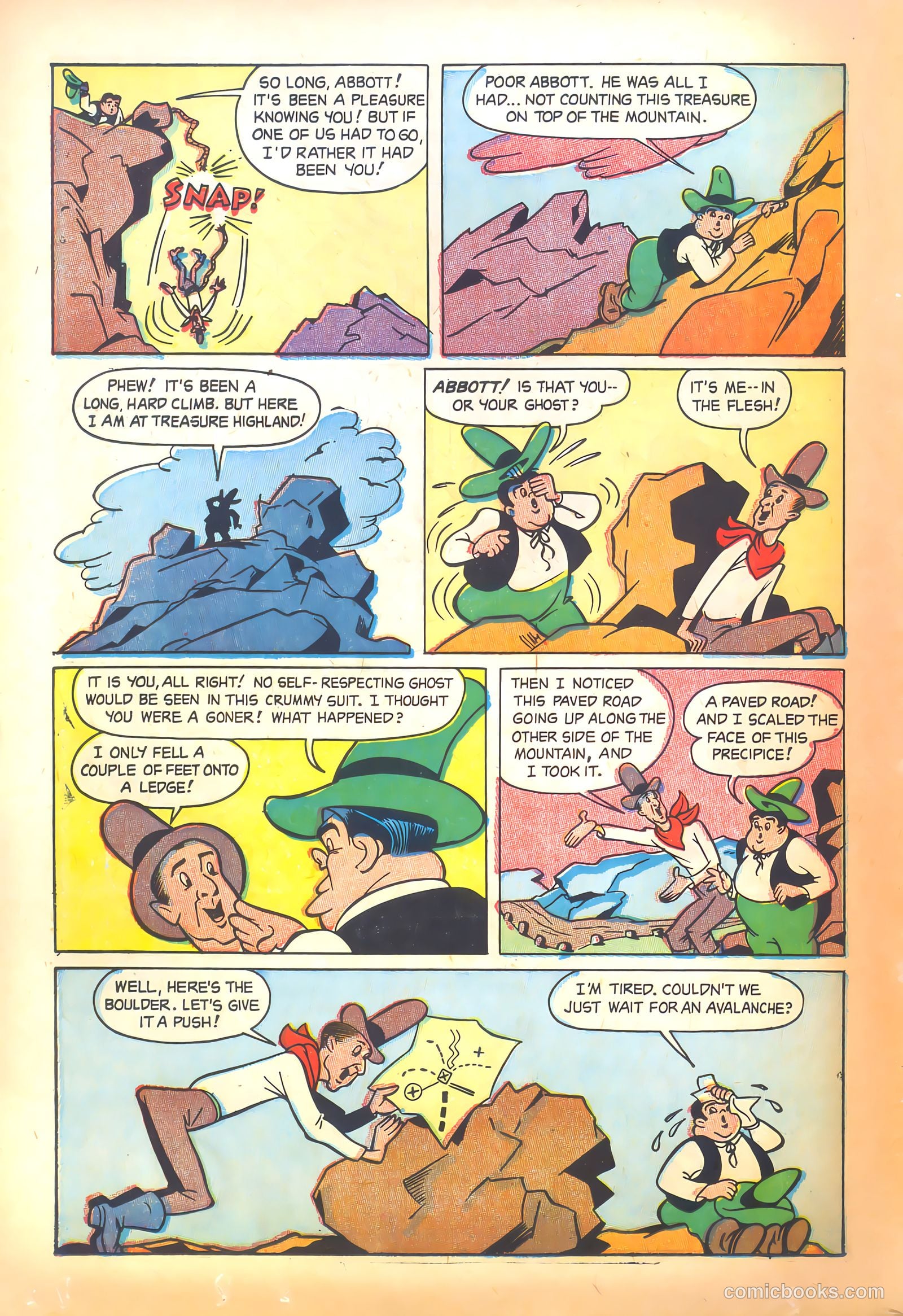 Abbott and Costello Comics #37 (1956) — page 22 of 36
