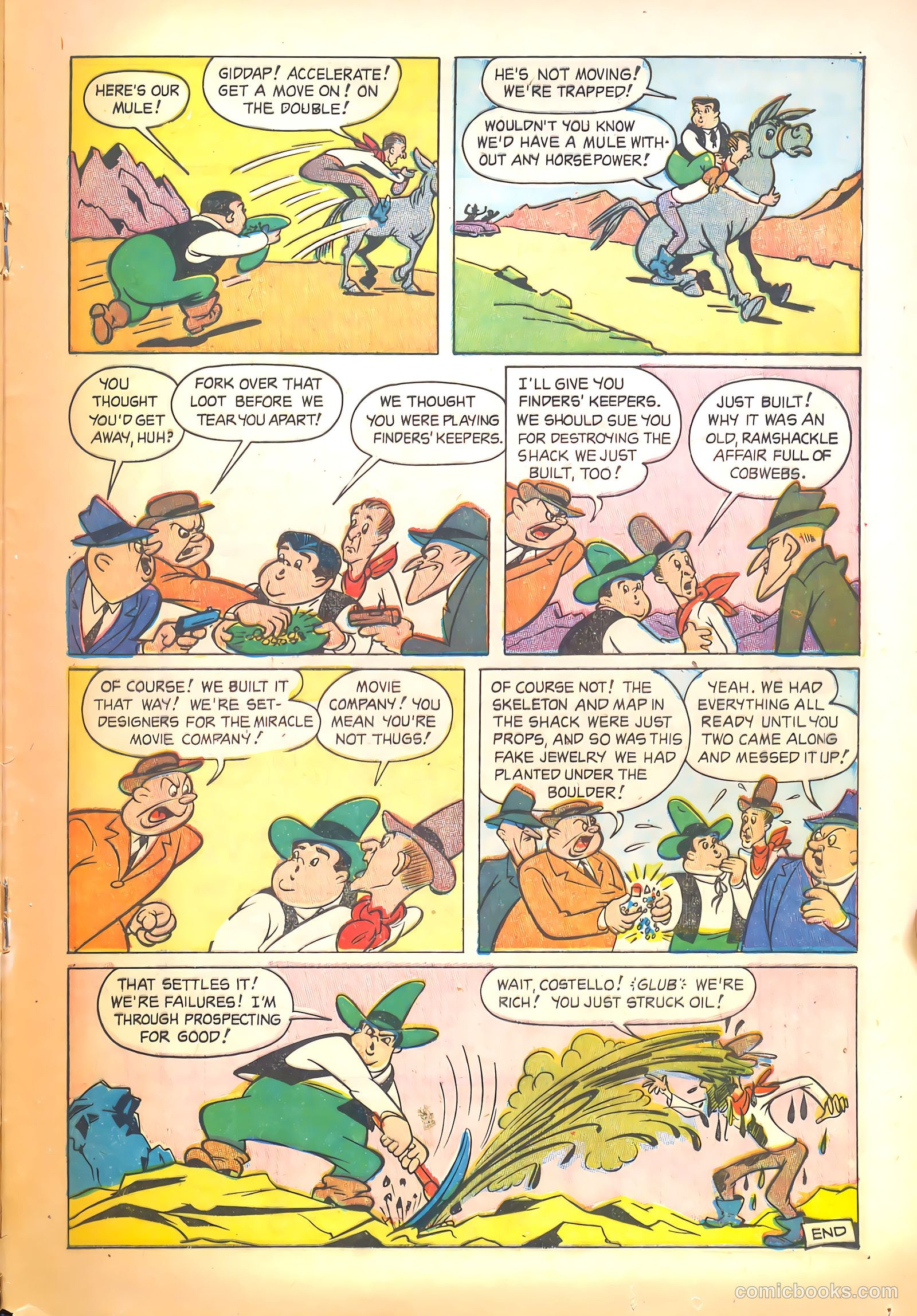 Abbott and Costello Comics #37 (1956) — page 25 of 36