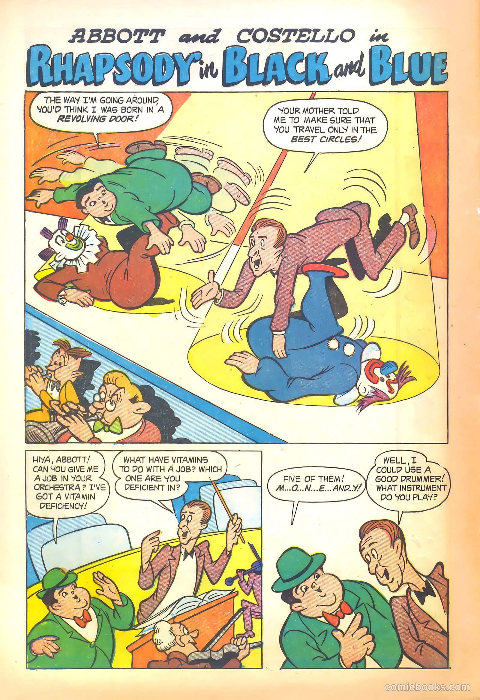 Abbott and Costello Comics #37 (1956) — page 28 of 36