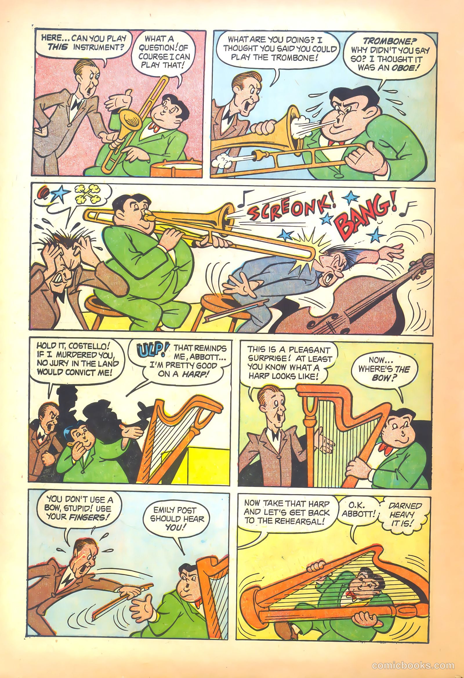 Abbott and Costello Comics #37 (1956) — page 30 of 36