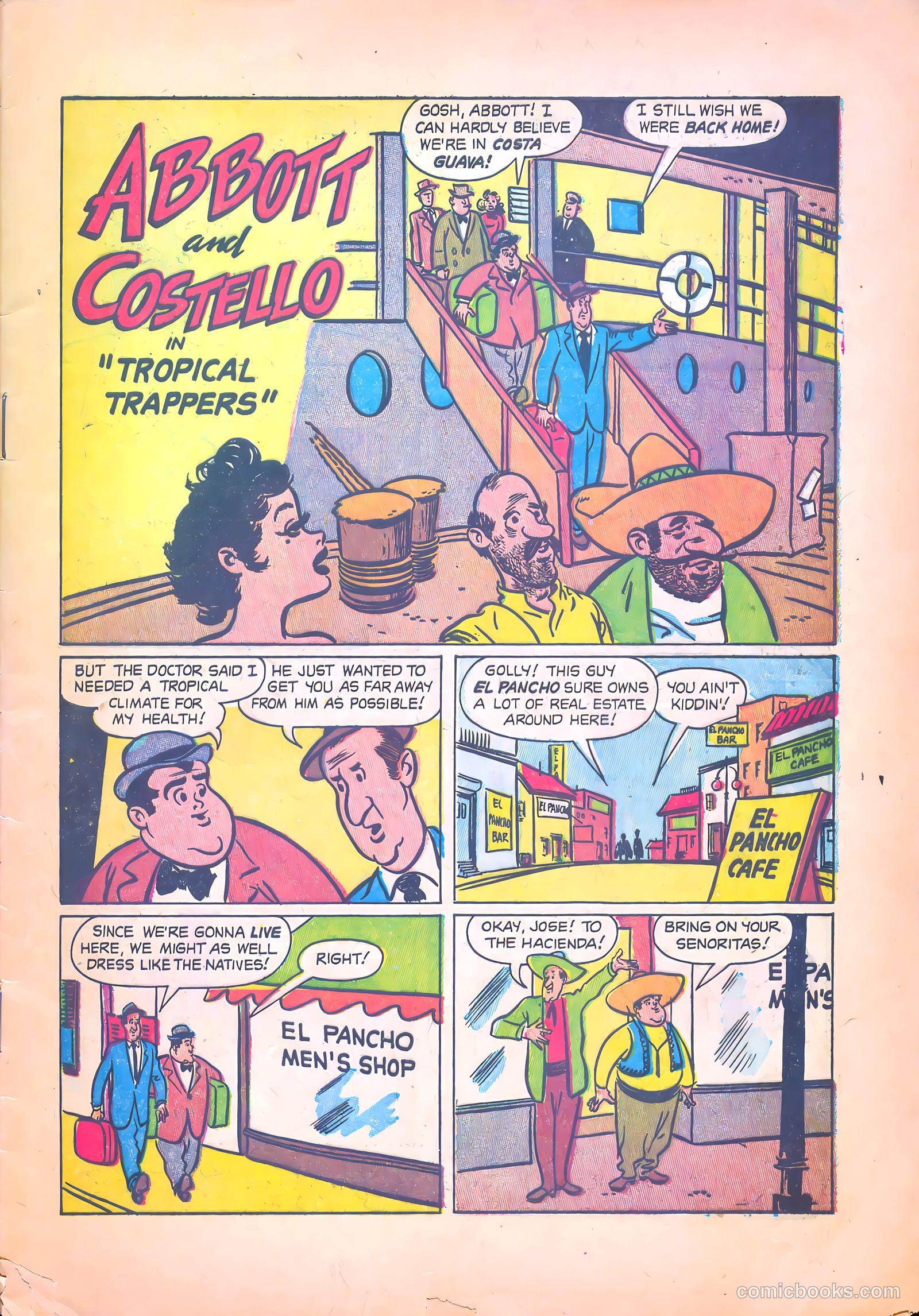 Abbott and Costello Comics #39 (1956) — page 3 of 36