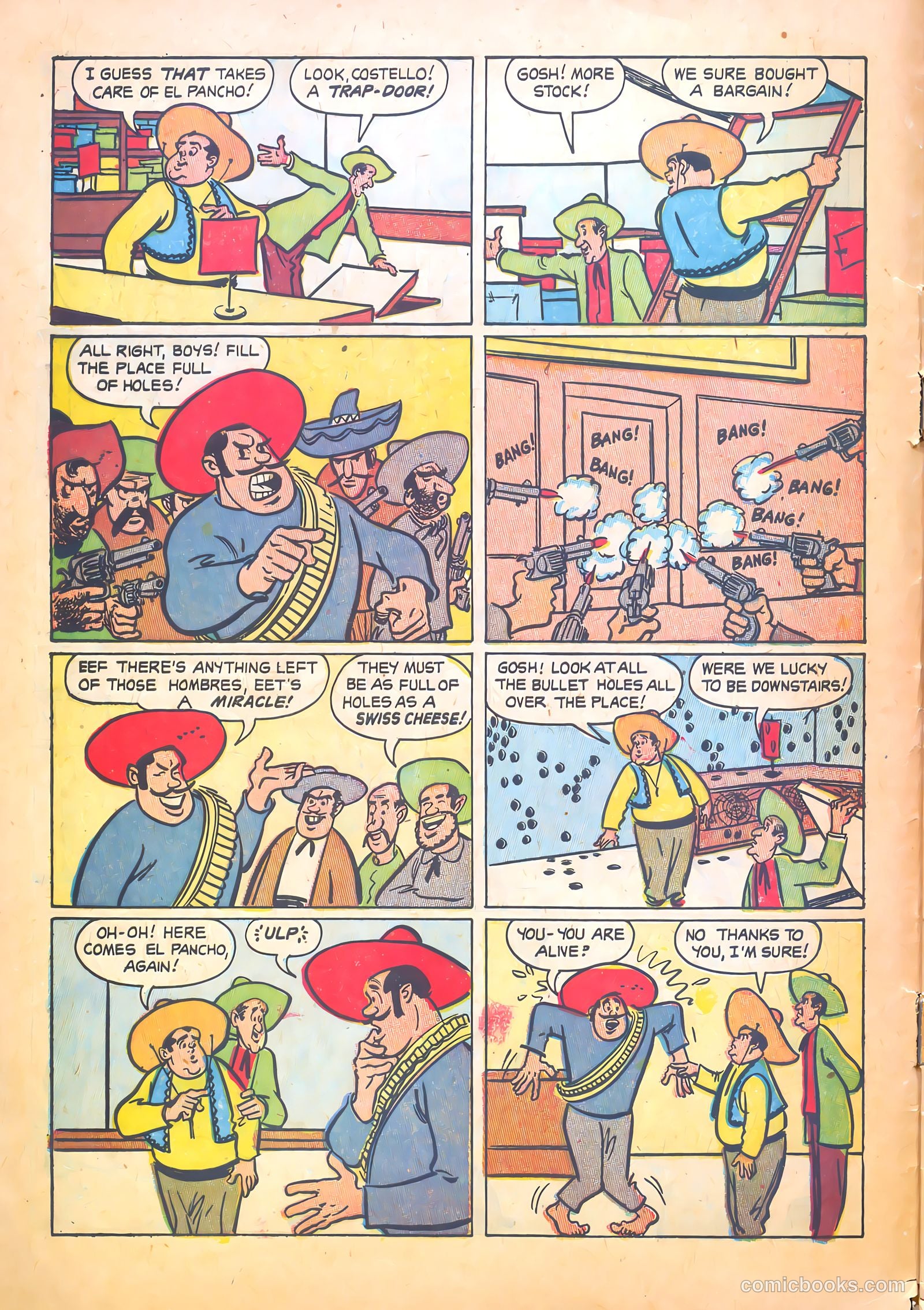 Abbott and Costello Comics #39 (1956) — page 8 of 36