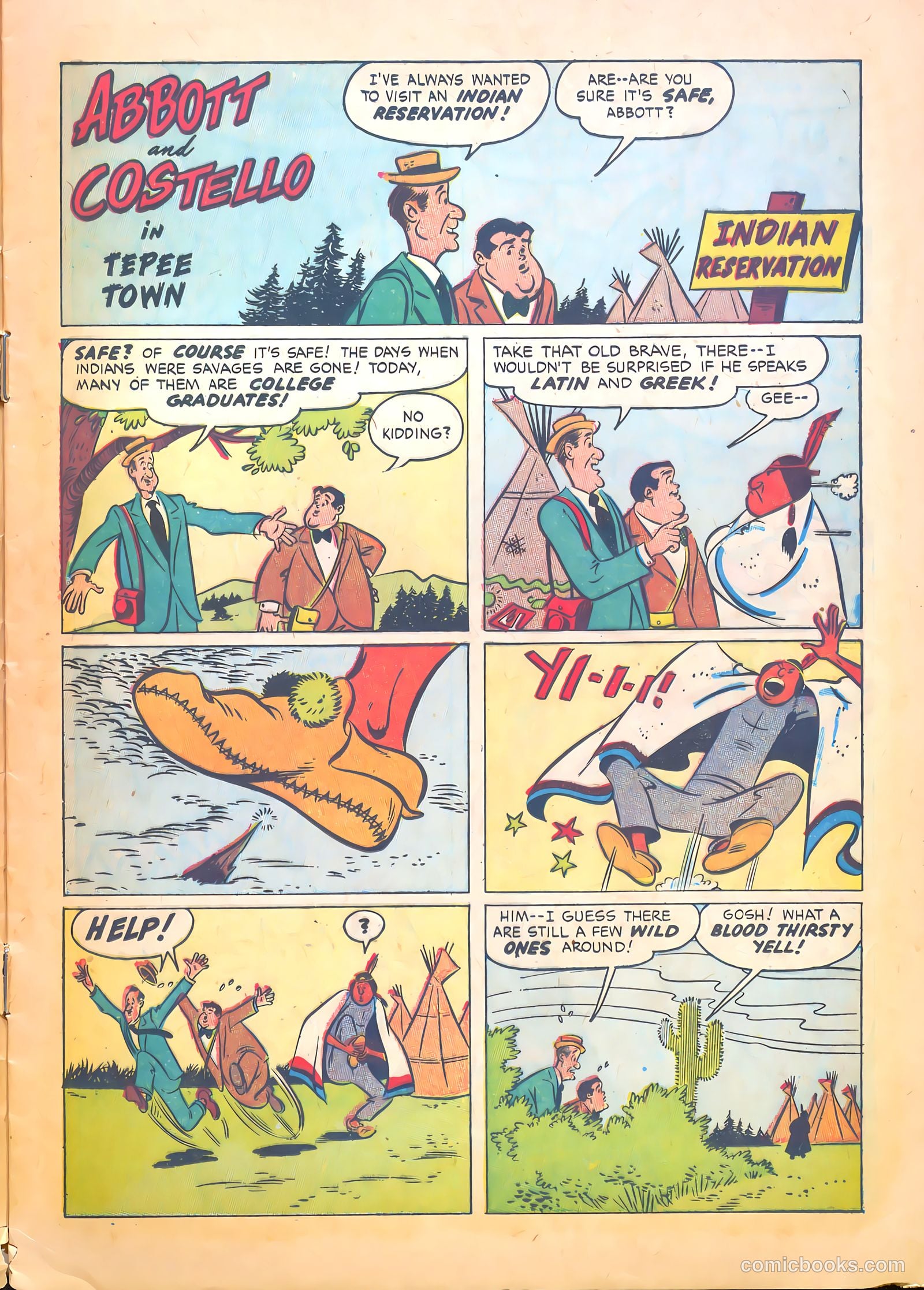 Abbott and Costello Comics #39 (1956) — page 11 of 36