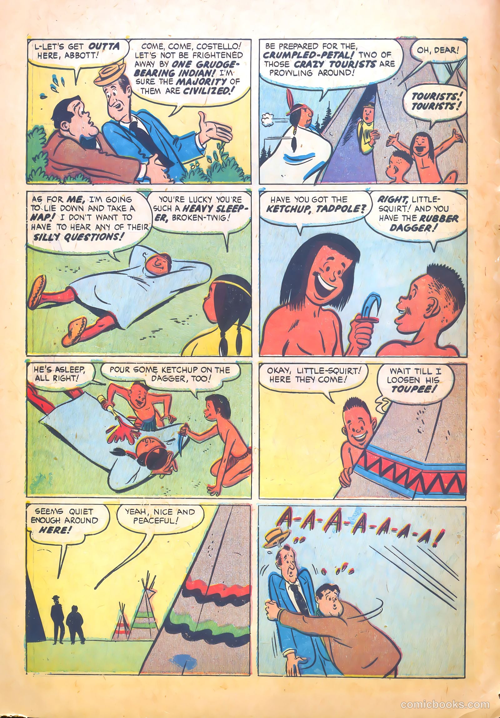 Abbott and Costello Comics #39 (1956) — page 12 of 36