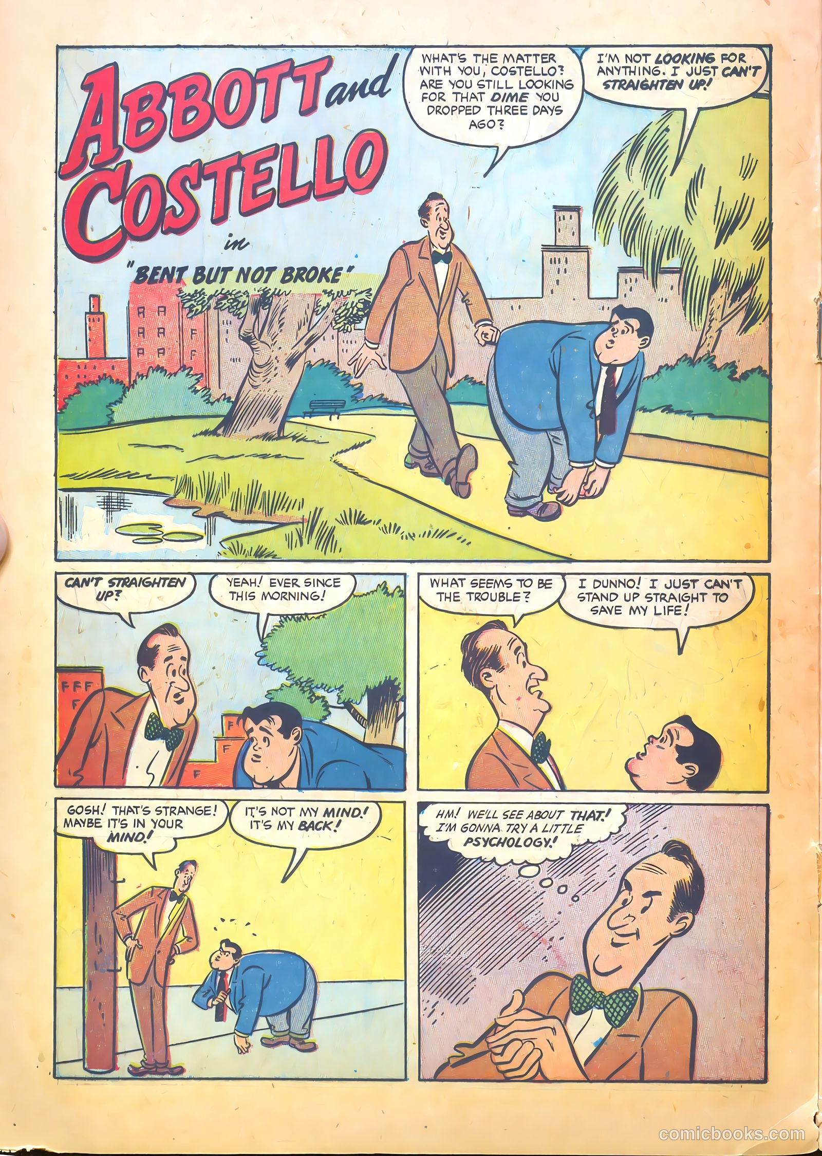 Abbott and Costello Comics #39 (1956) — page 16 of 36