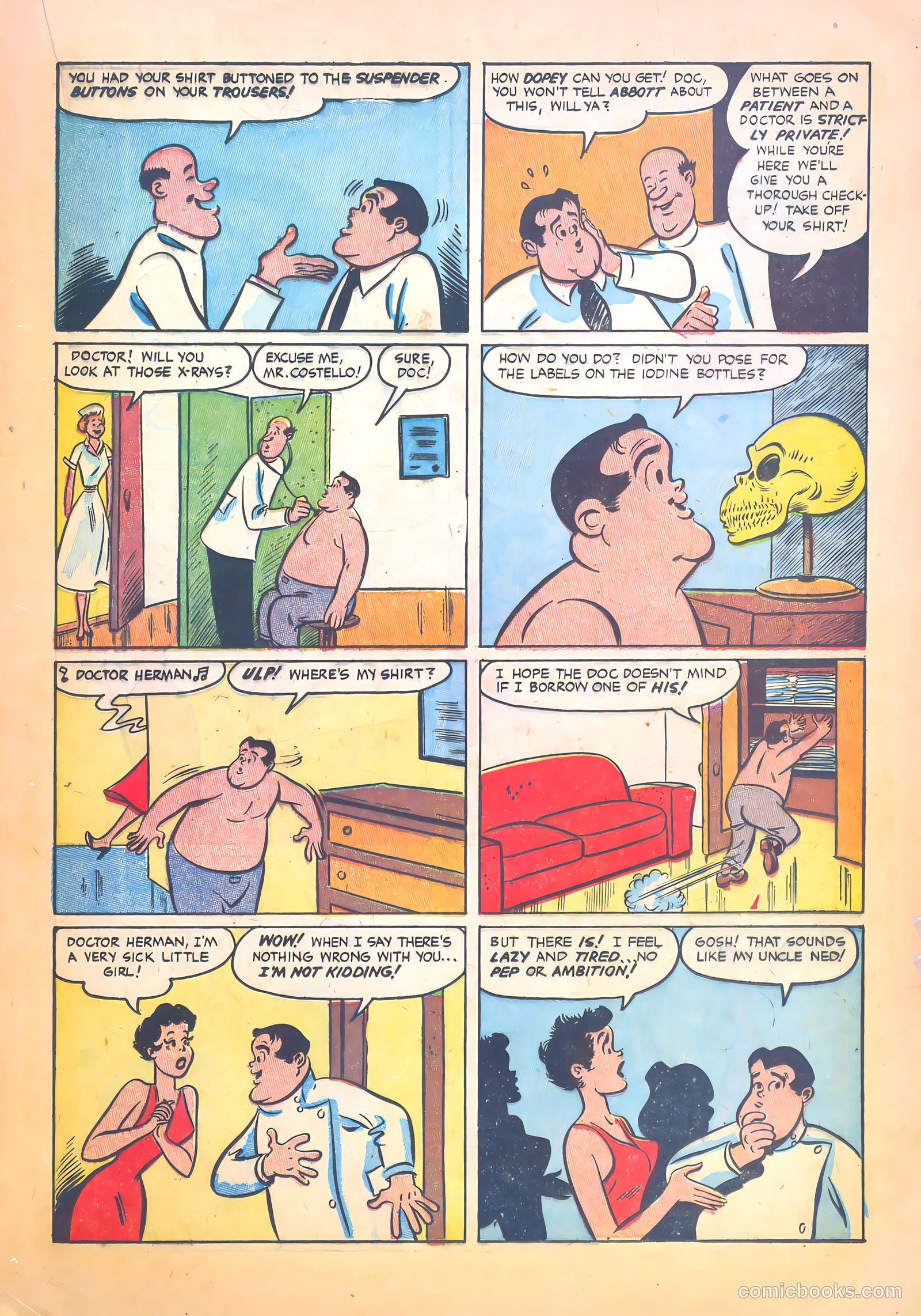 Abbott and Costello Comics #39 (1956) — page 19 of 36