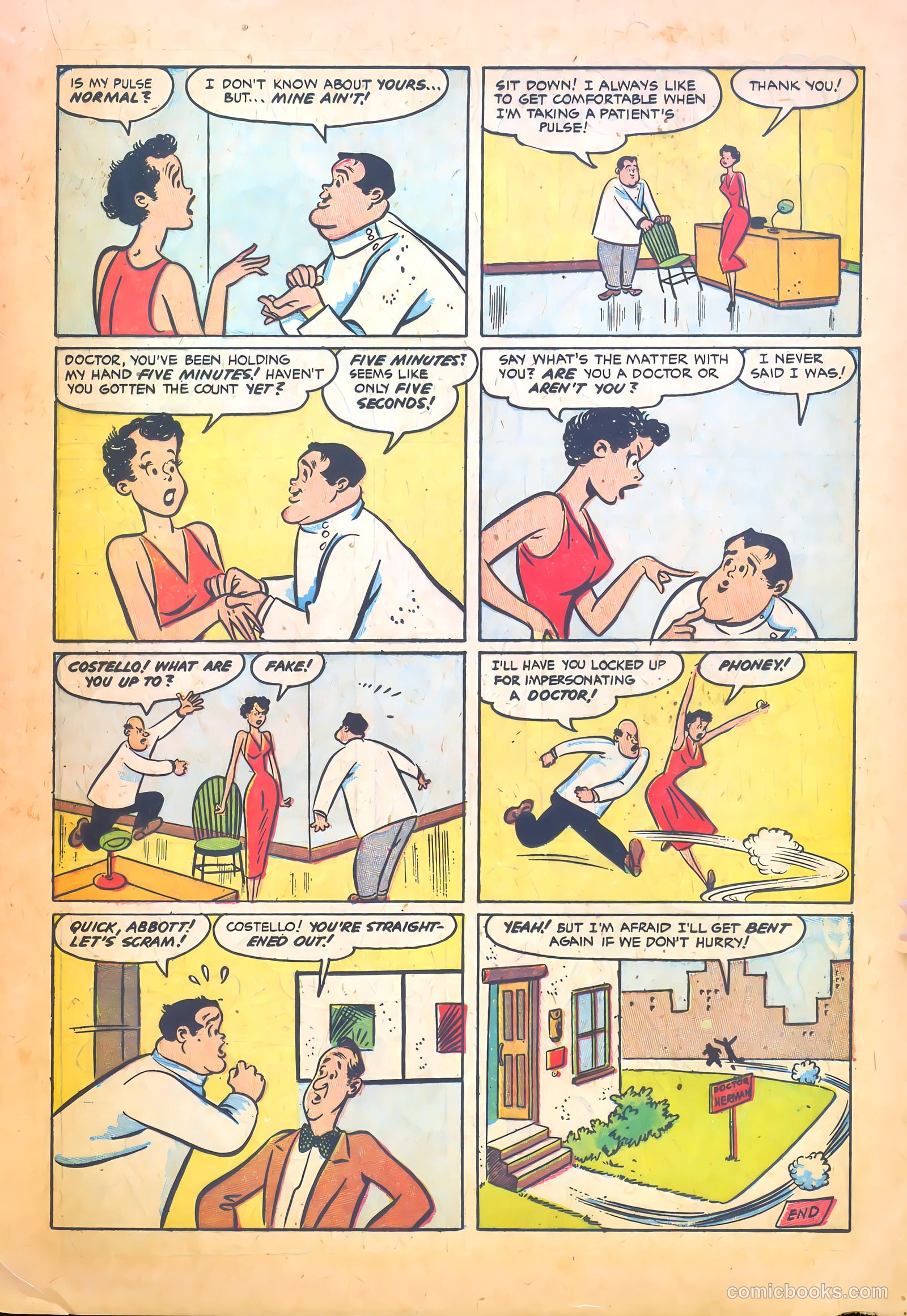 Abbott and Costello Comics #39 (1956) — page 21 of 36