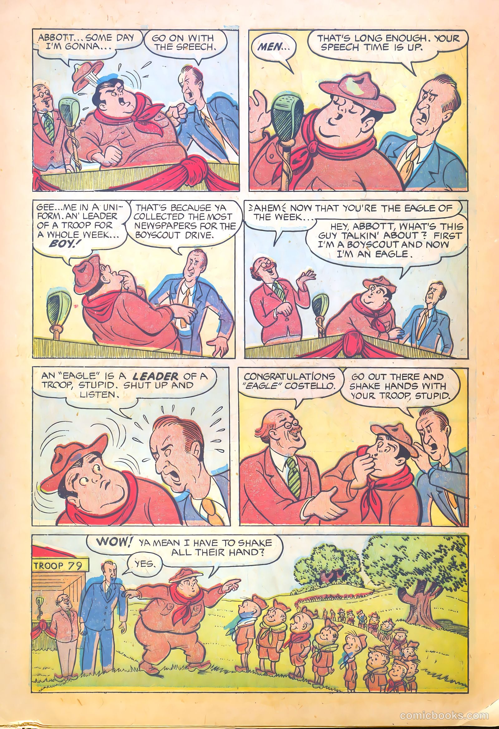 Abbott and Costello Comics #39 (1956) — page 24 of 36