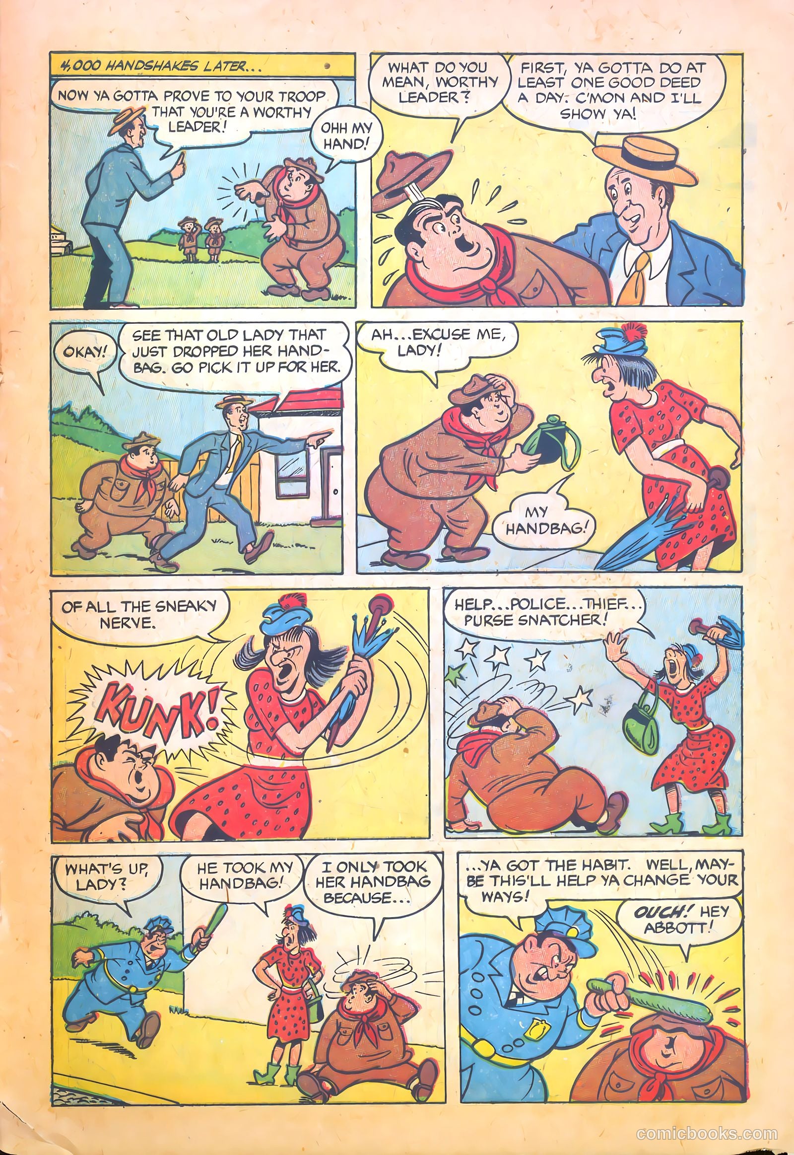 Abbott and Costello Comics #39 (1956) — page 25 of 36