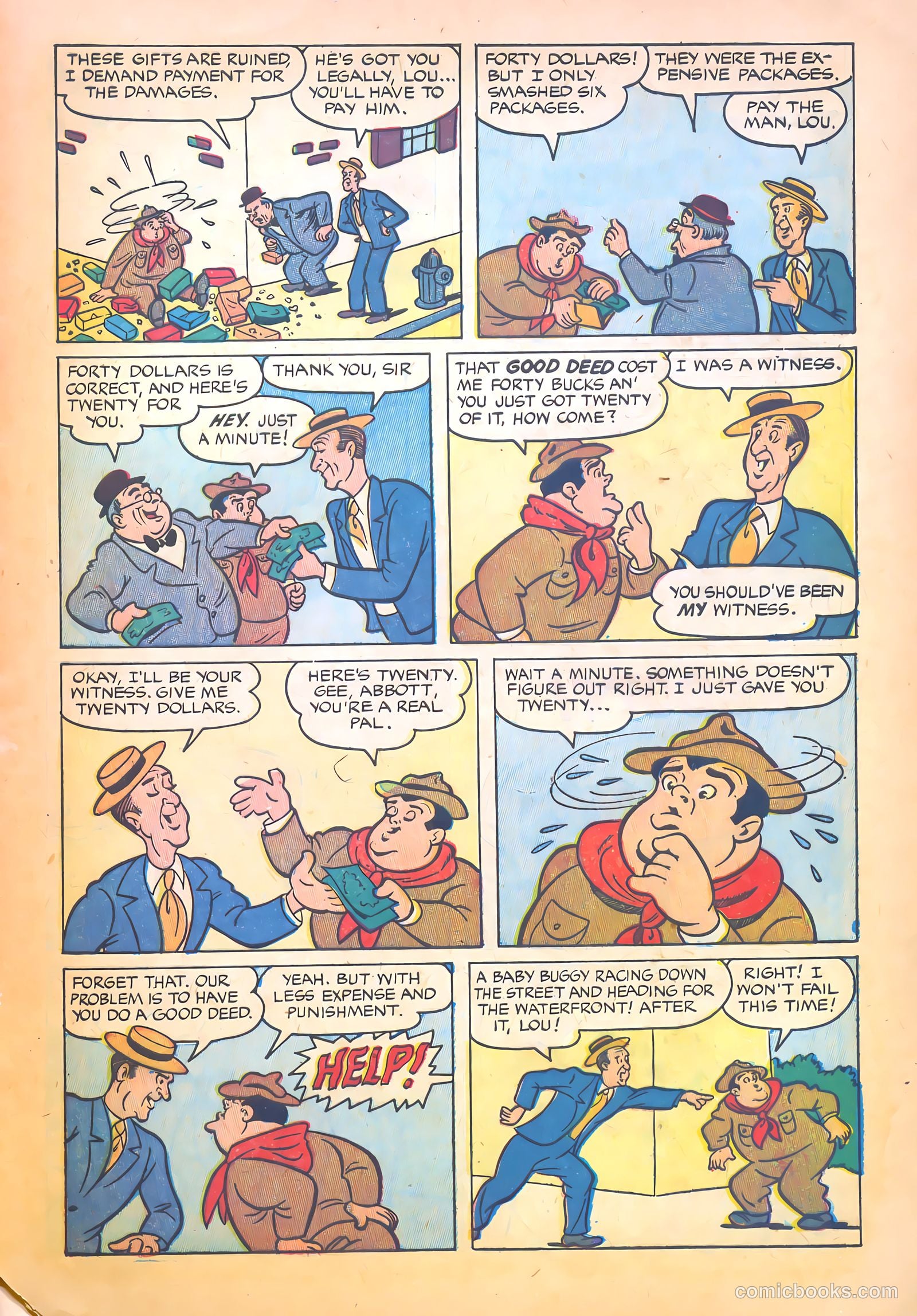 Abbott and Costello Comics #39 (1956) — page 27 of 36