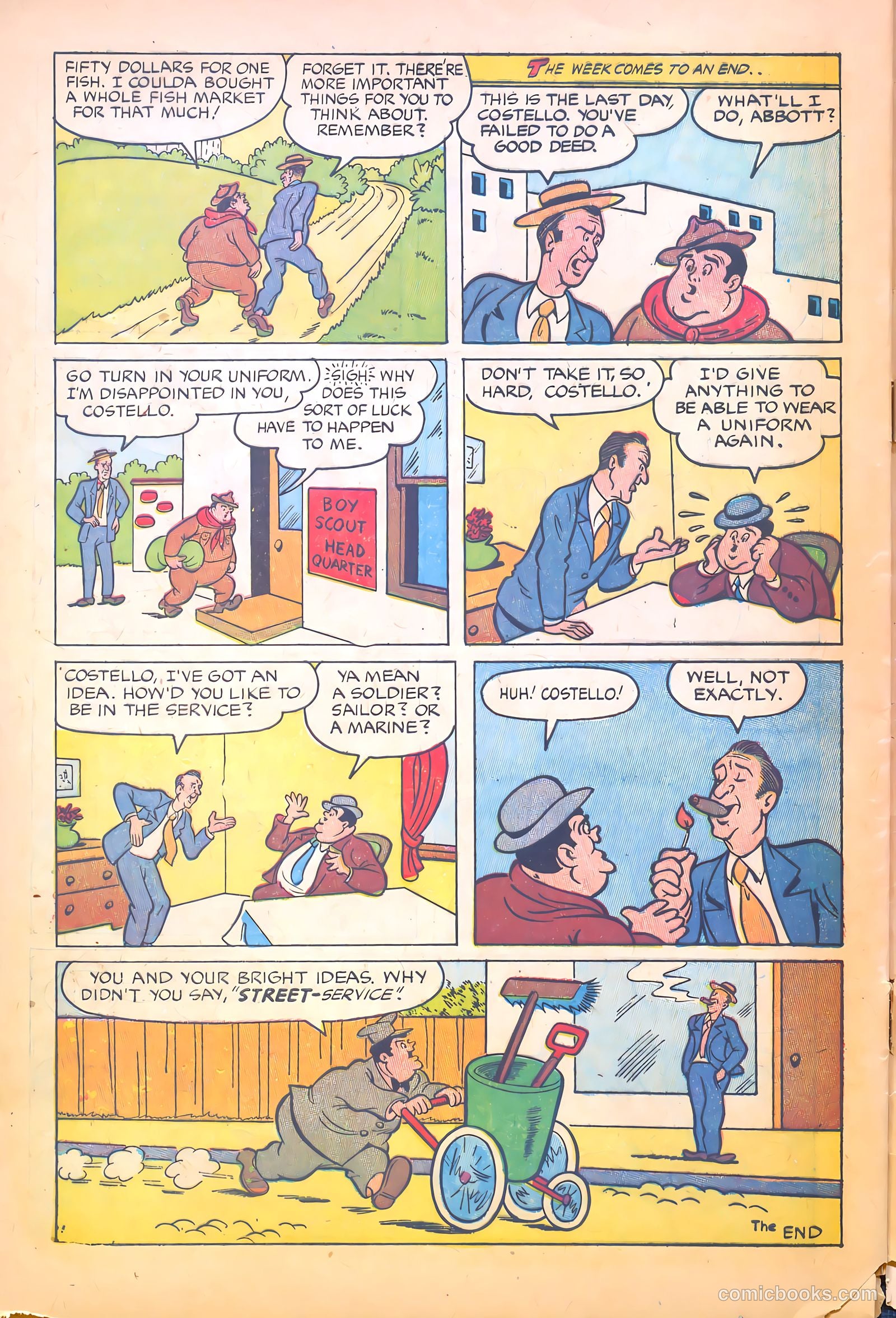 Abbott and Costello Comics #39 (1956) — page 30 of 36