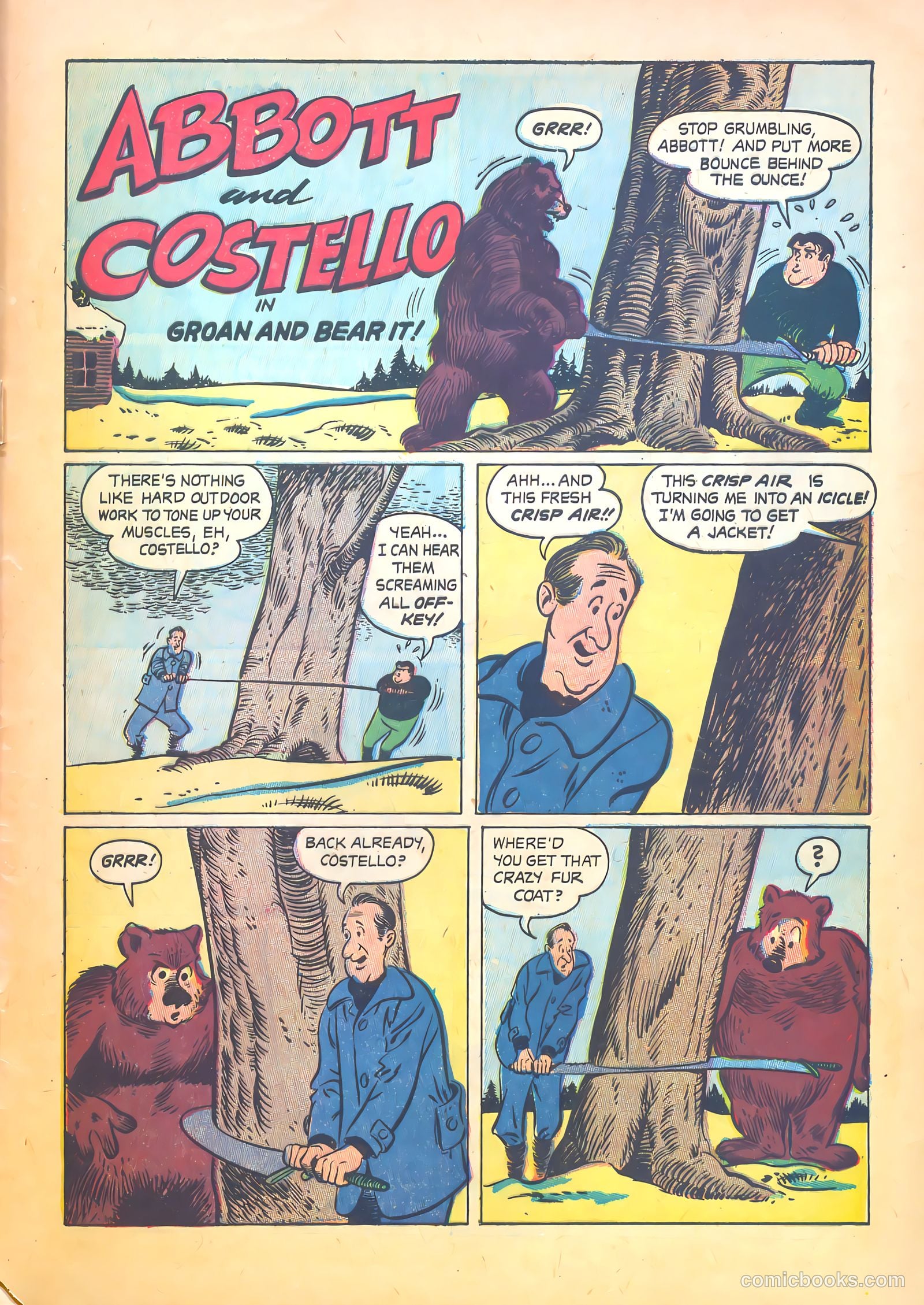 Abbott and Costello Comics #39 (1956) — page 31 of 36