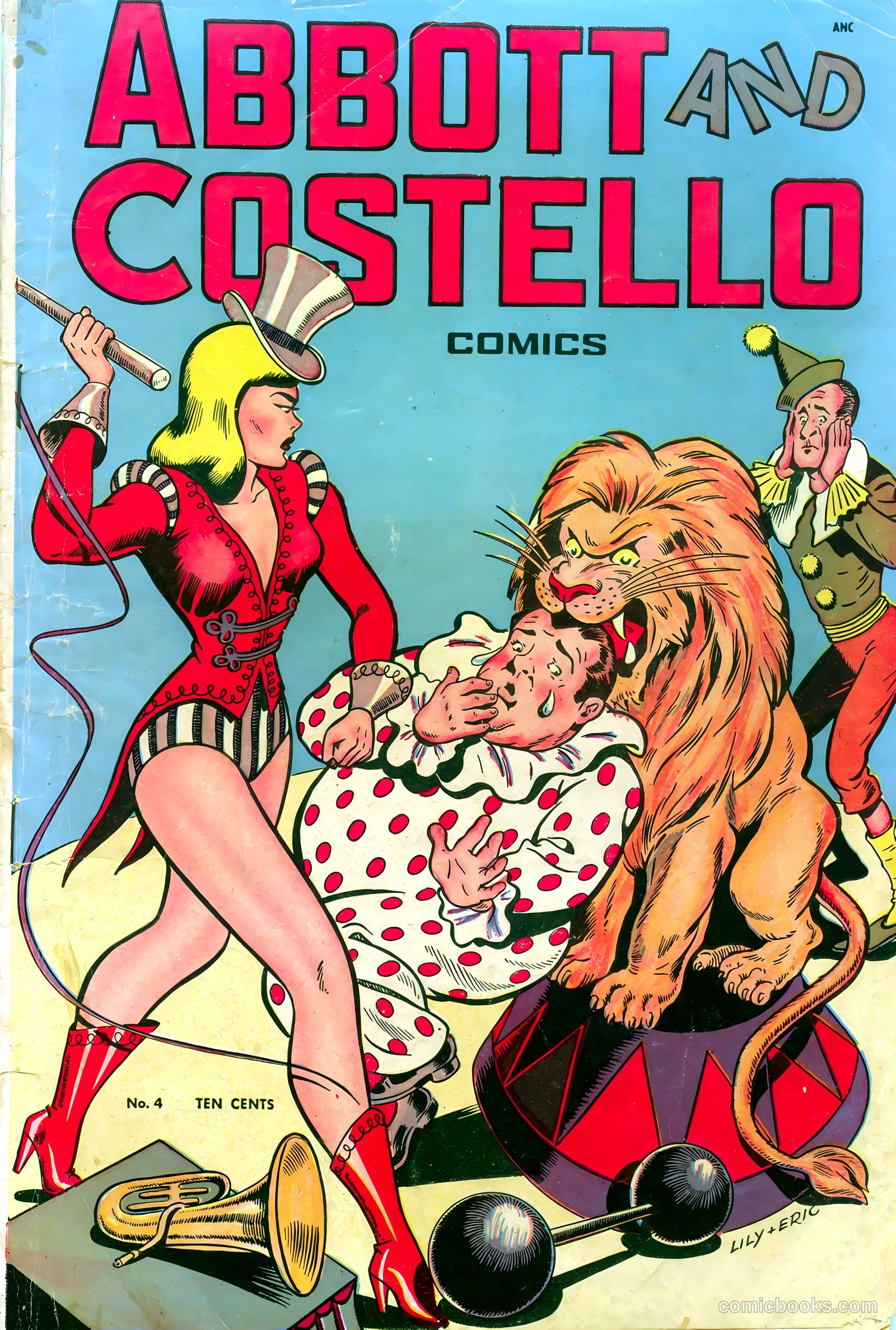 Abbott and Costello Comics #4