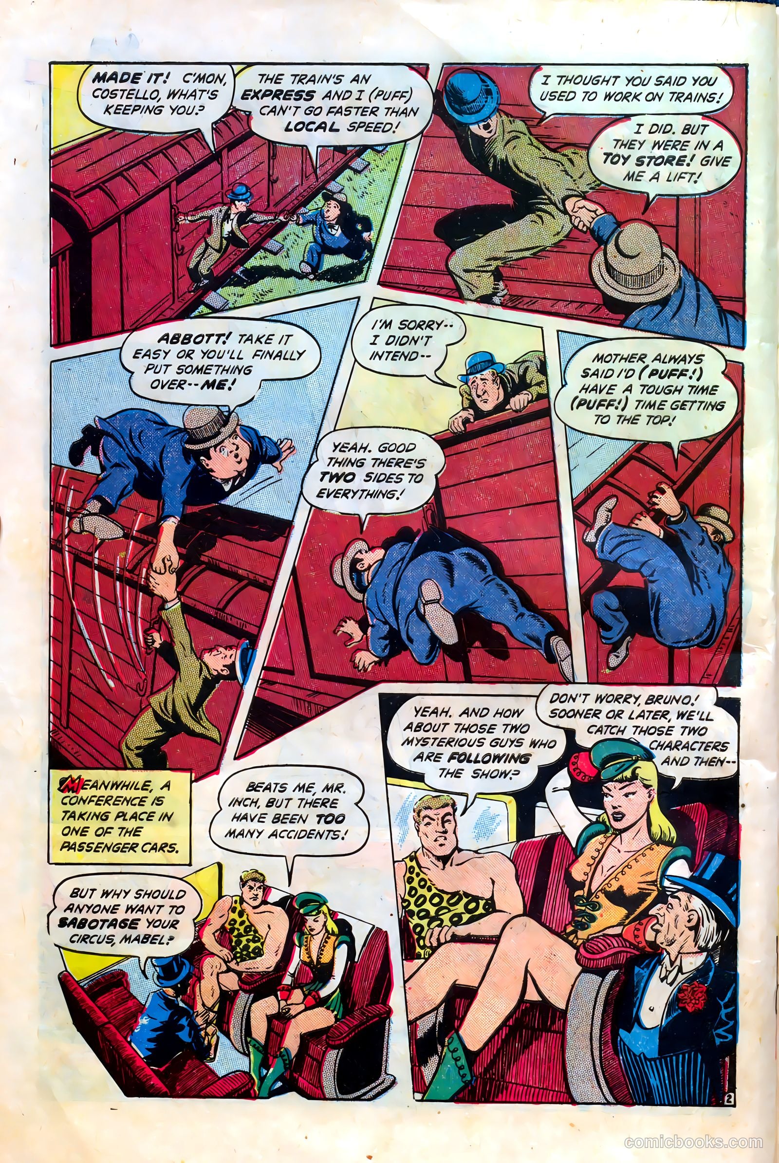 Abbott and Costello Comics #4 (1948) — page 4 of 36