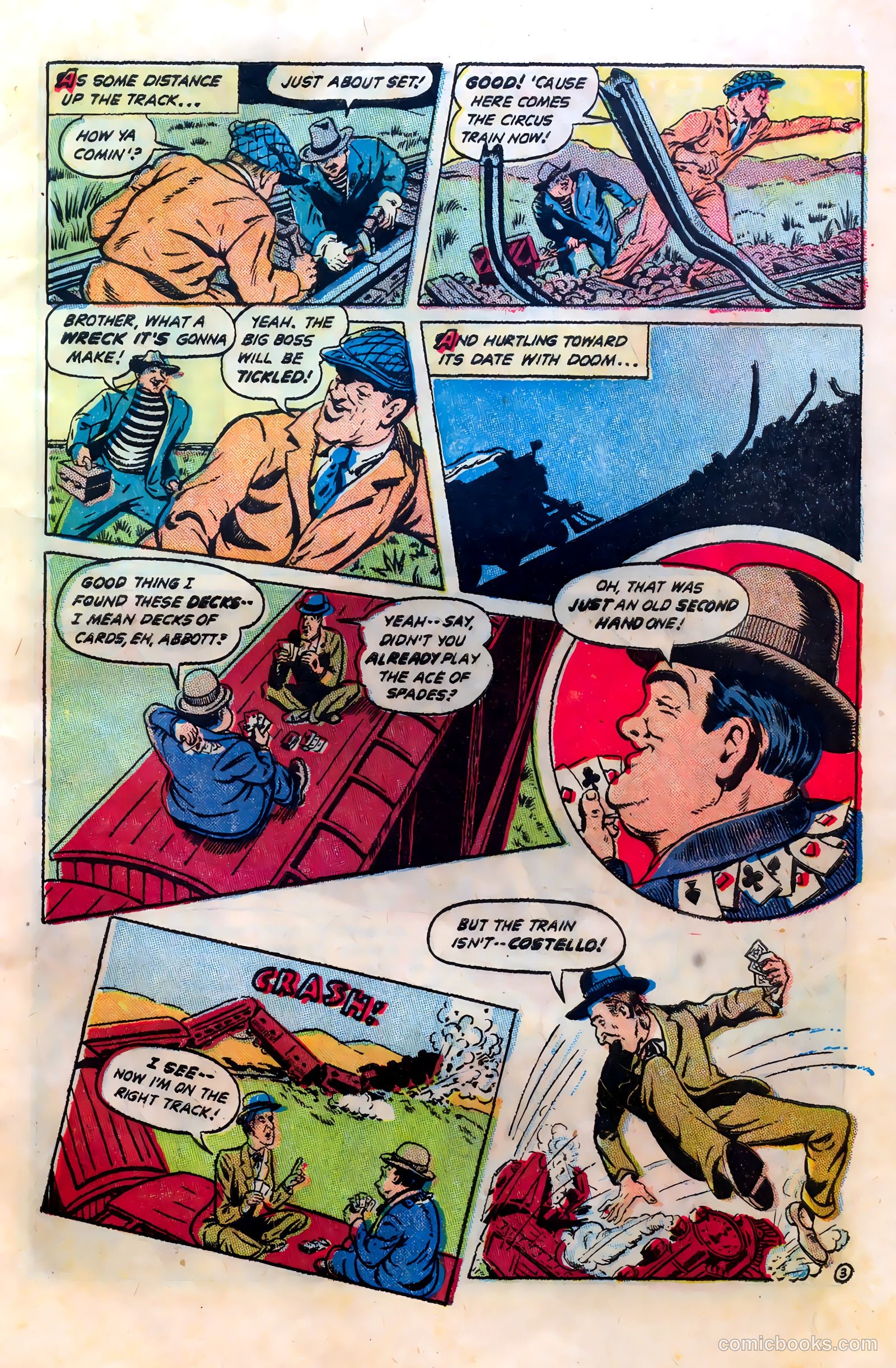Abbott and Costello Comics #4 (1948) — page 5 of 36